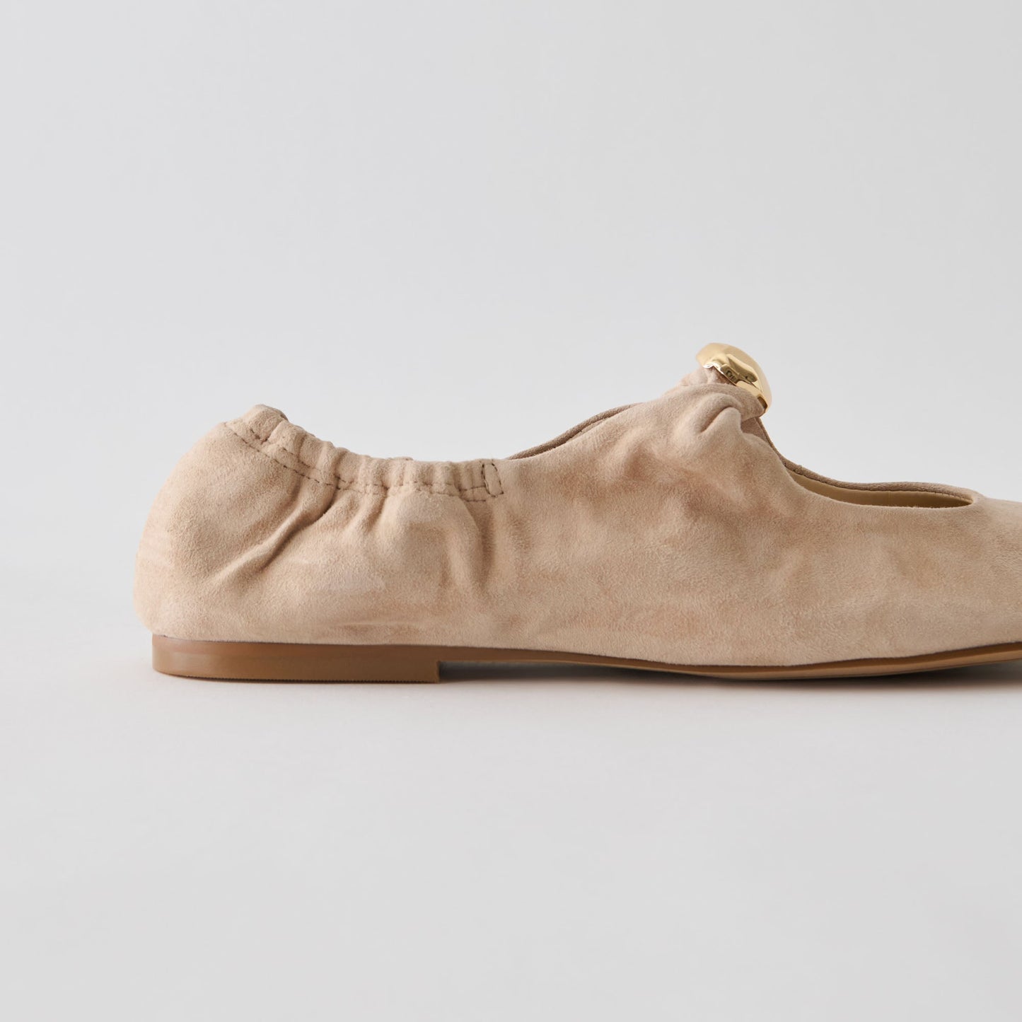 Cornel Camel Suede Flats
