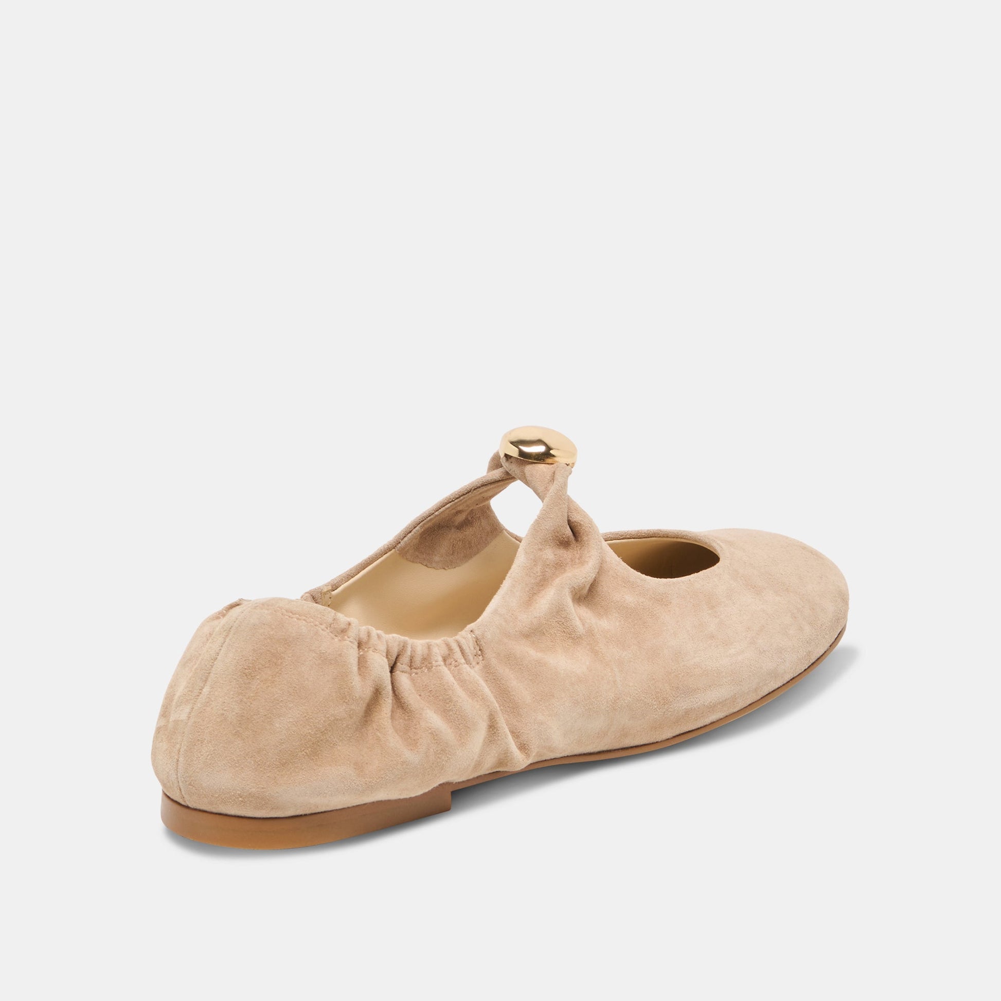 Cornel Camel Suede Flats