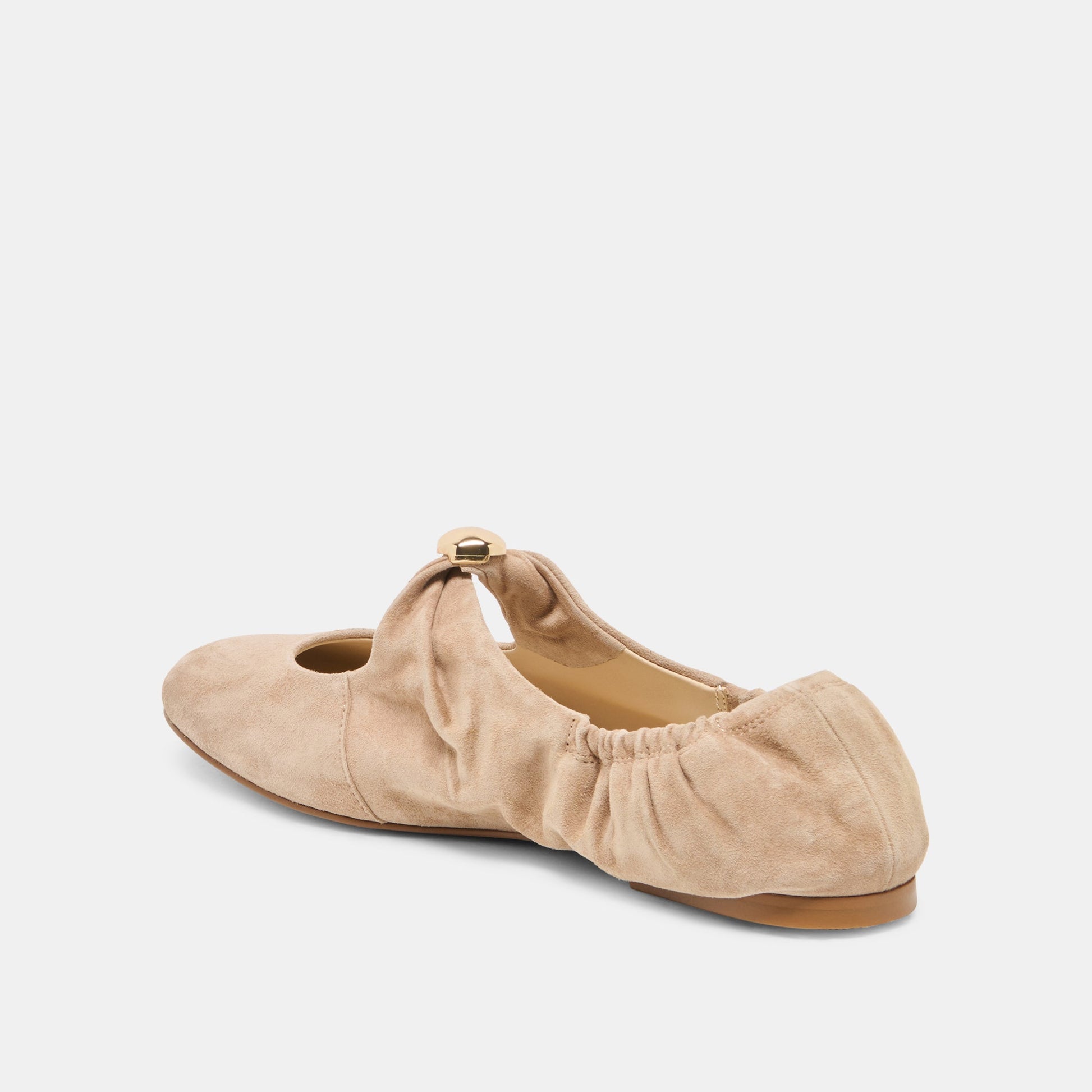 Cornel Camel Suede Flats