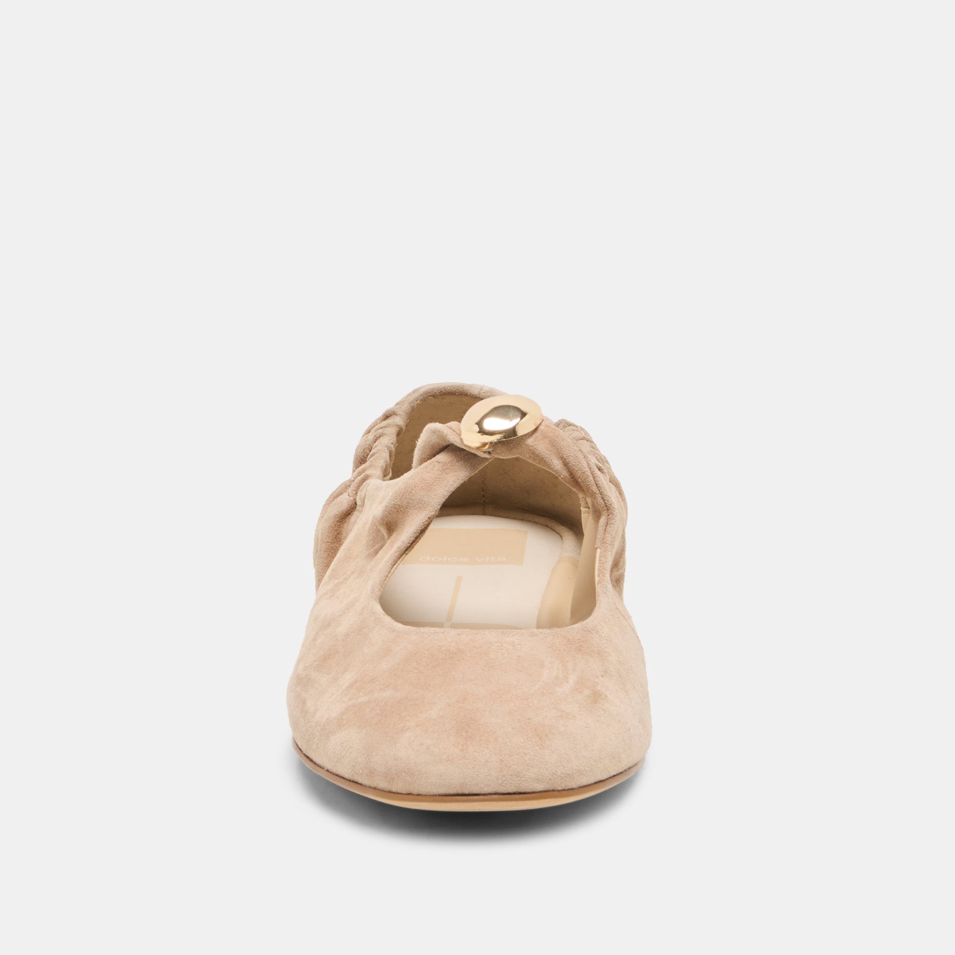 Cornel Camel Suede Flats