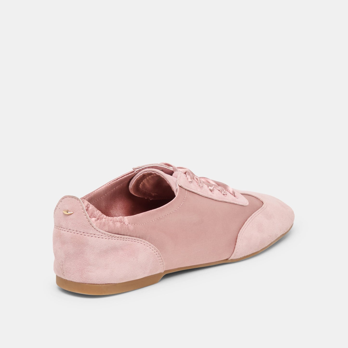 Itzy Pink Satin Sneakers