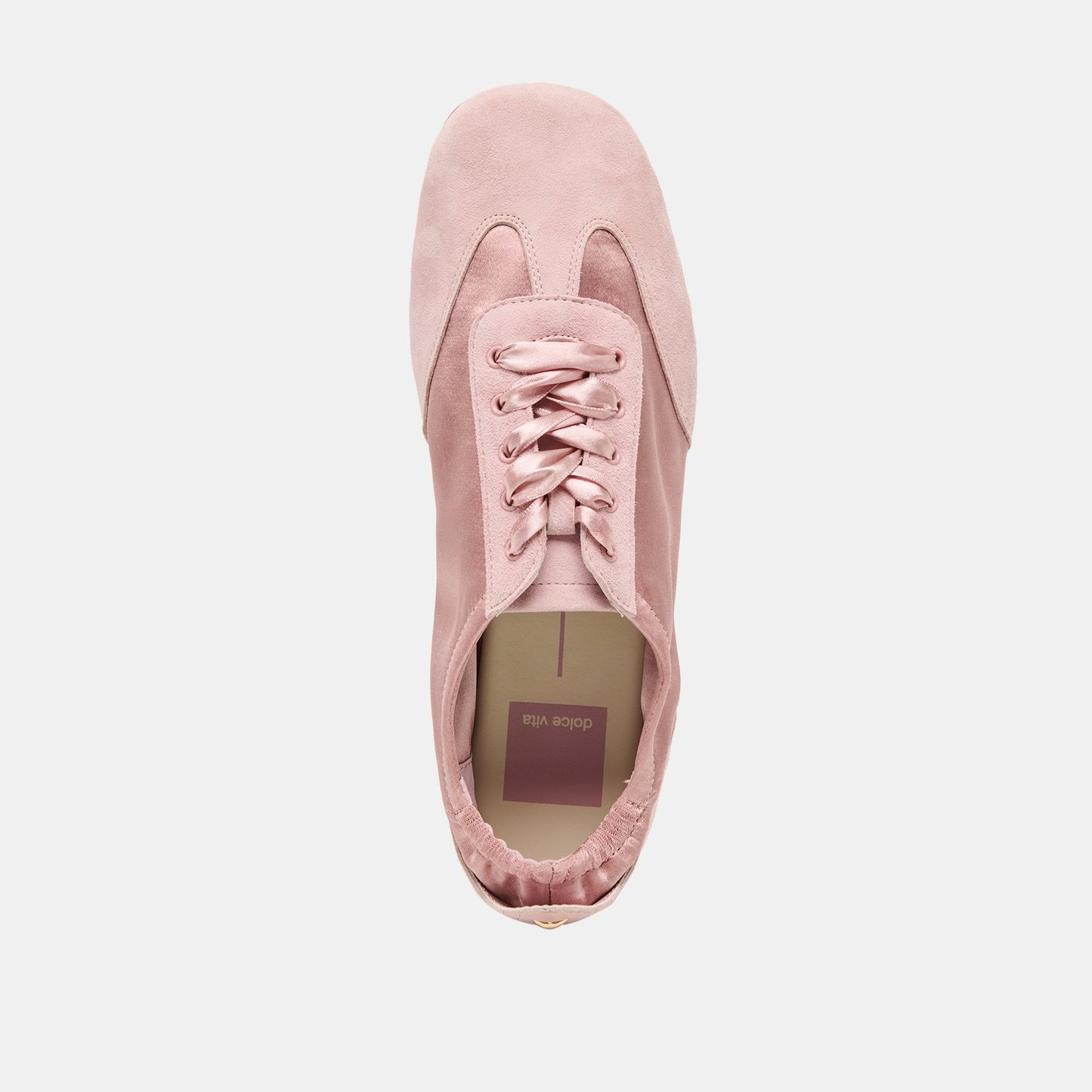 Itzy Pink Satin Sneakers