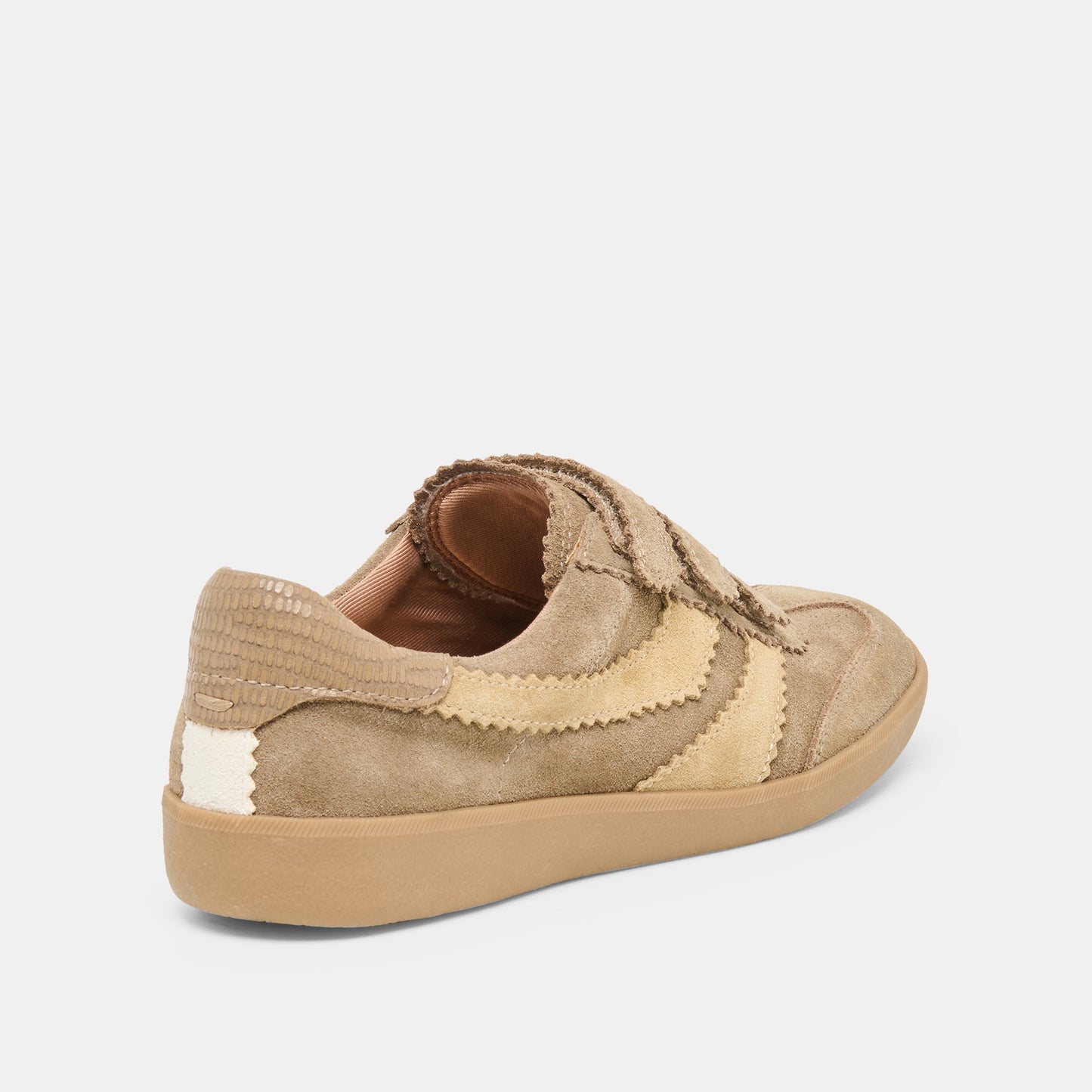 Merit Velcro Taupe Multi Leather Sneakers