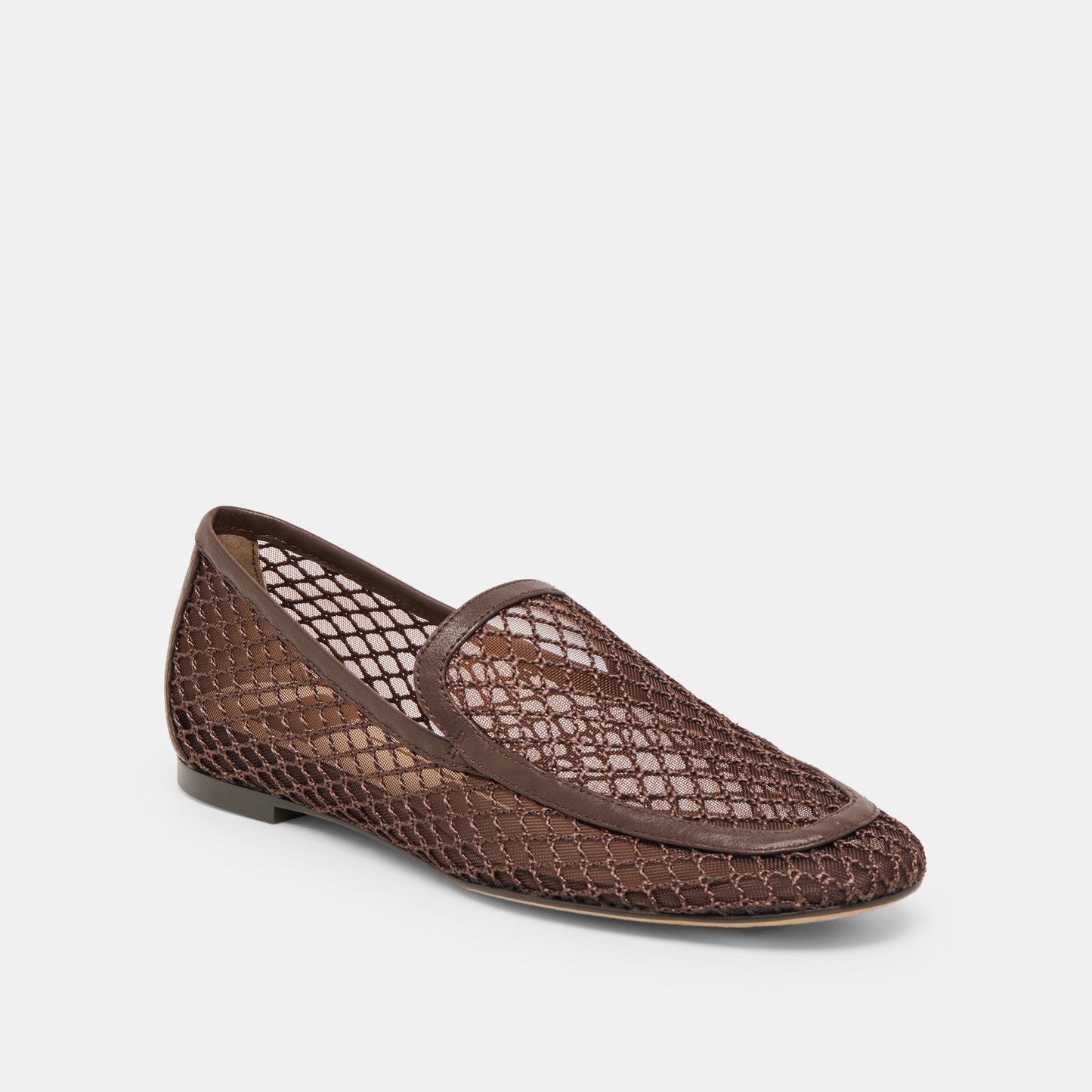 Kiala Chocolate Mesh Loafers