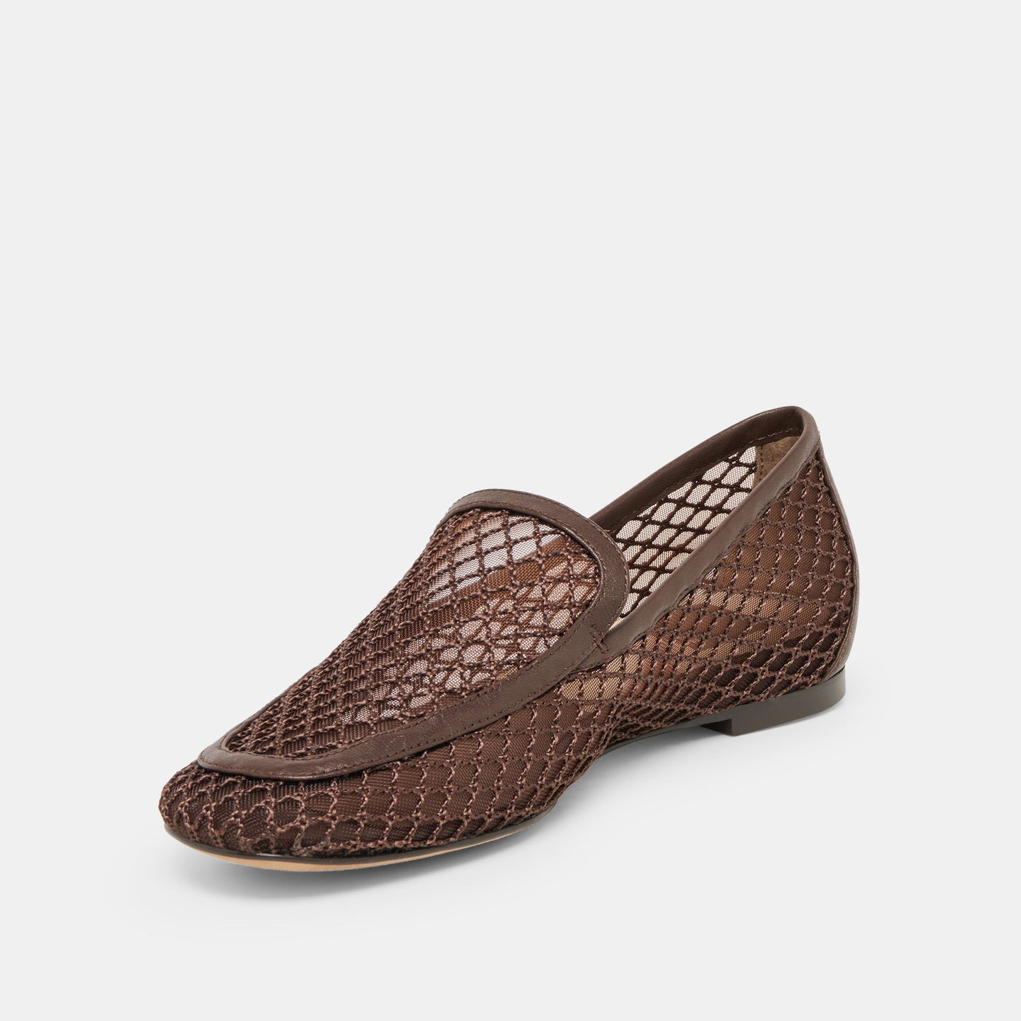 Kiala Chocolate Mesh Loafers