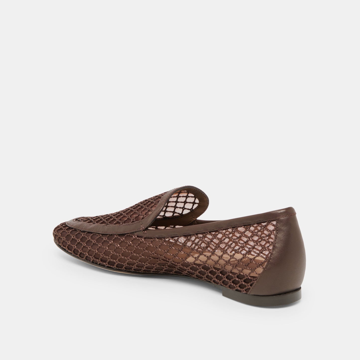 Kiala Chocolate Mesh Loafers