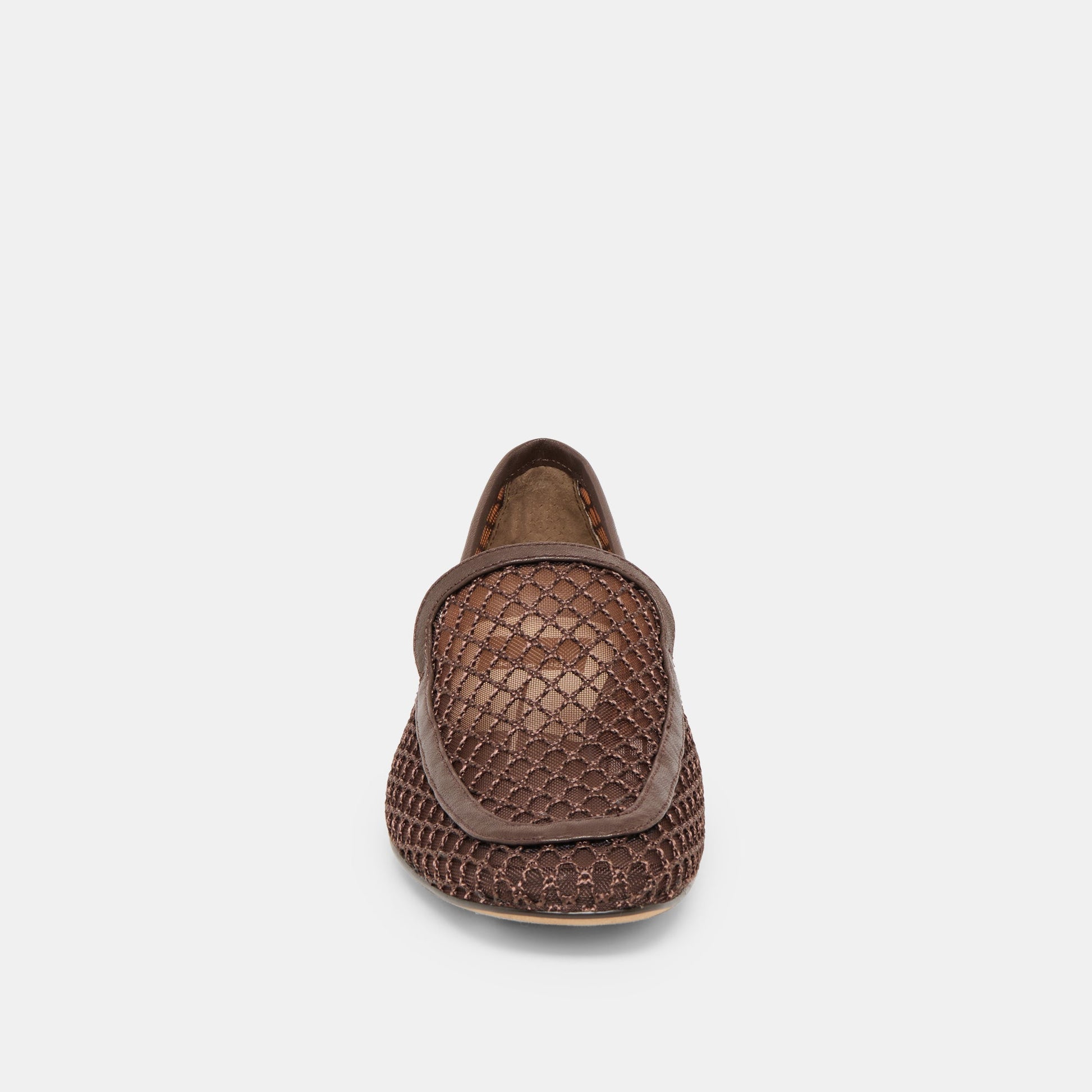 Kiala Chocolate Mesh Loafers