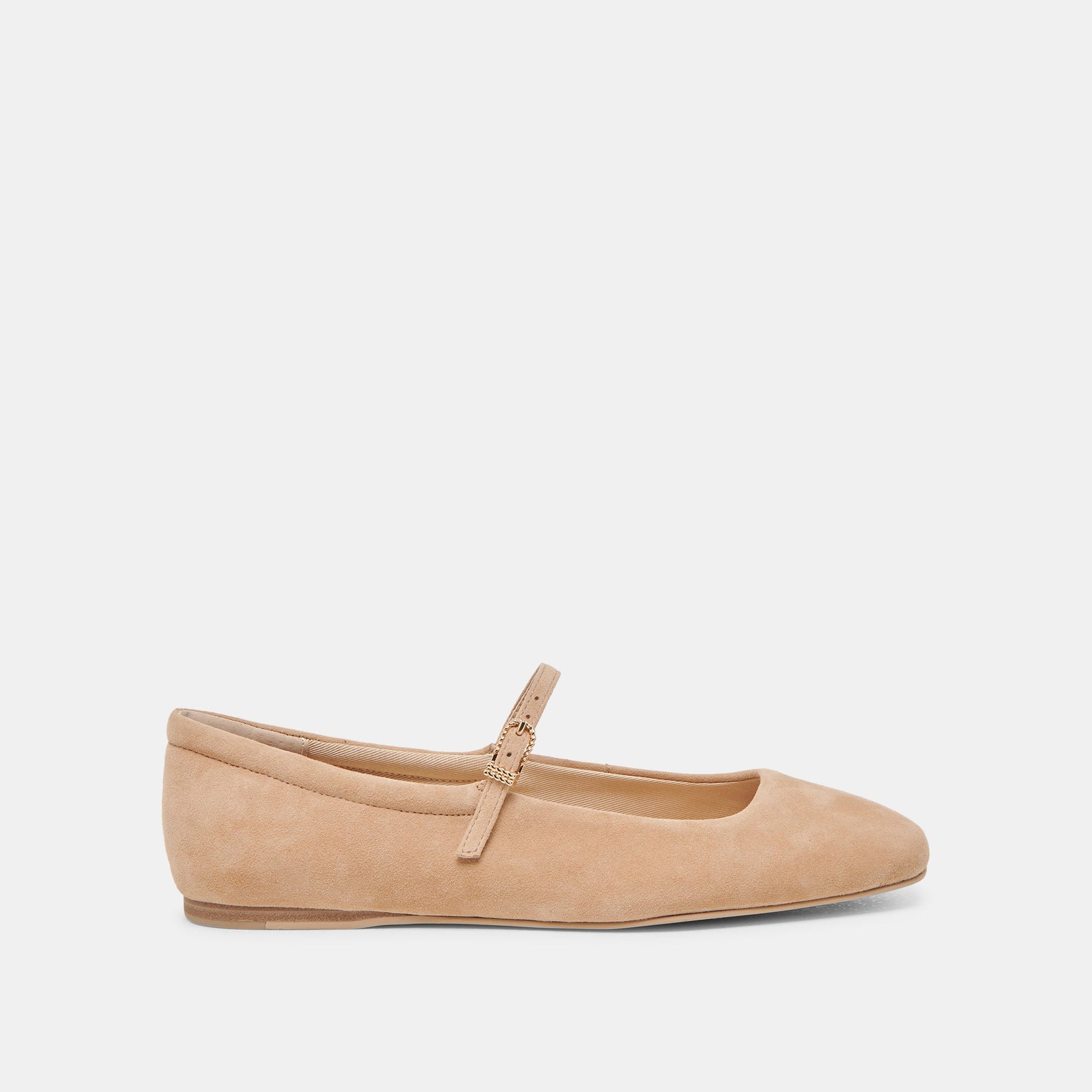 Reyes Bamboo Suede Ballet Flats