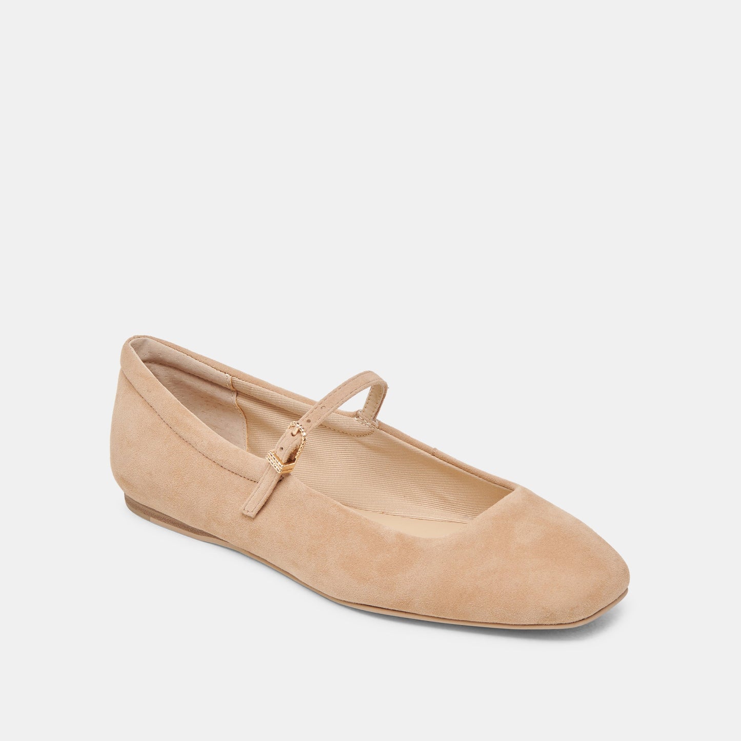 Reyes Bamboo Suede Ballet Flats