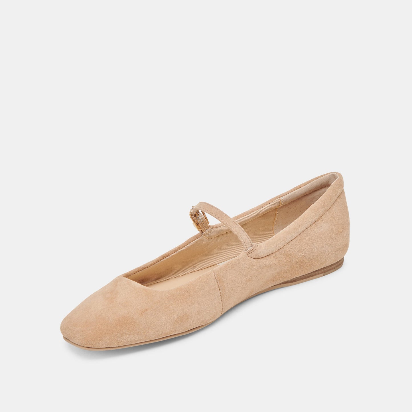 Reyes Bamboo Suede Ballet Flats
