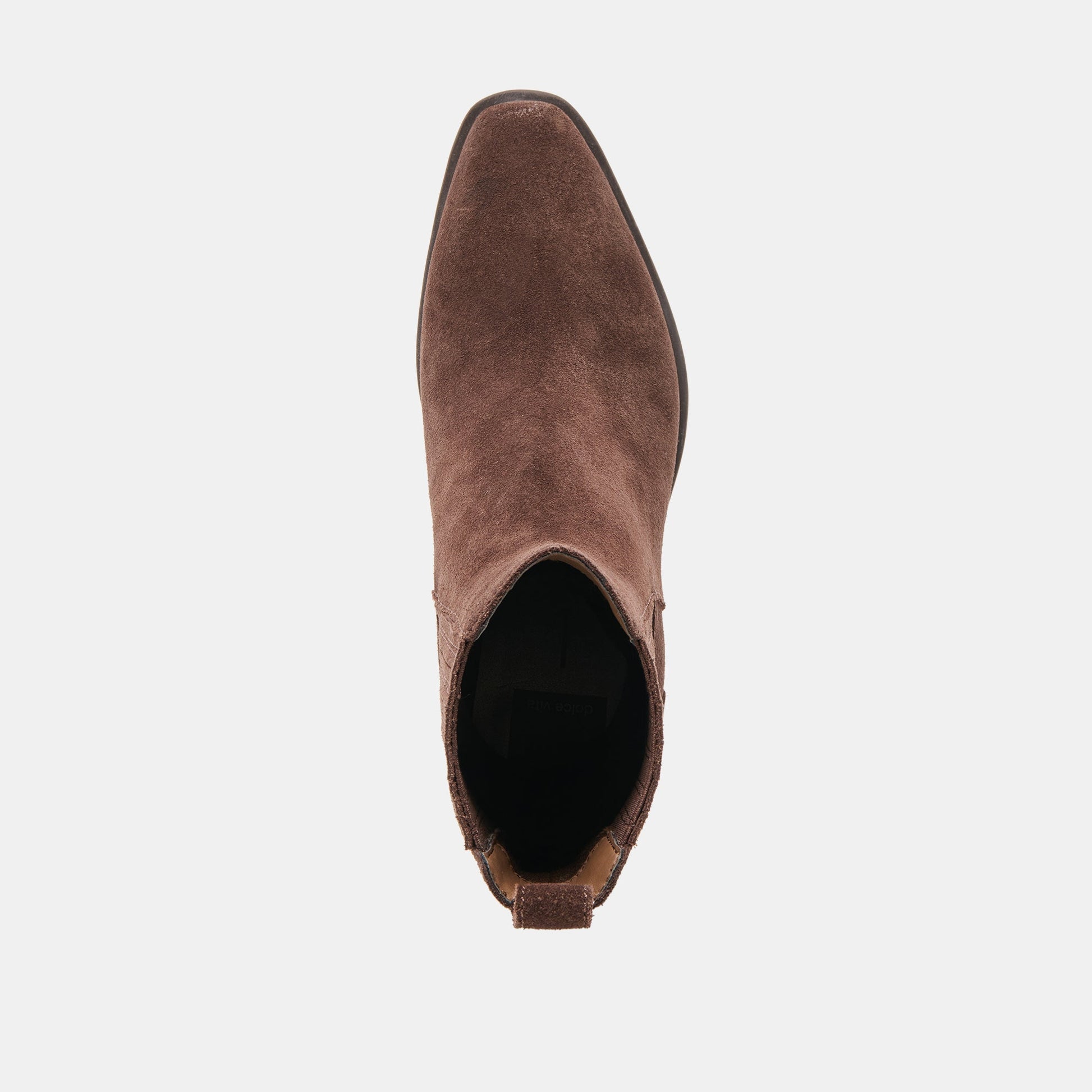 Faint H2O Waterproof Dk Brown Suede Booties