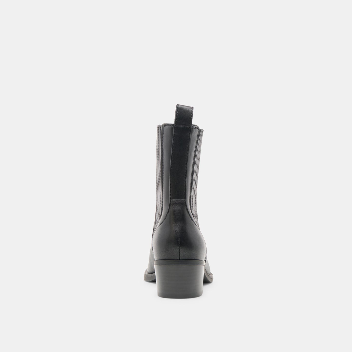Faint H2O Waterproof Black Leather Booties