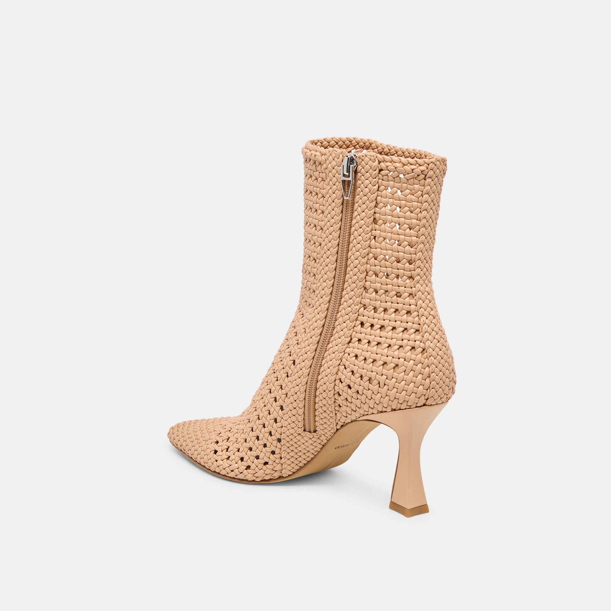 Embry Lt Tan Woven Stella Booties