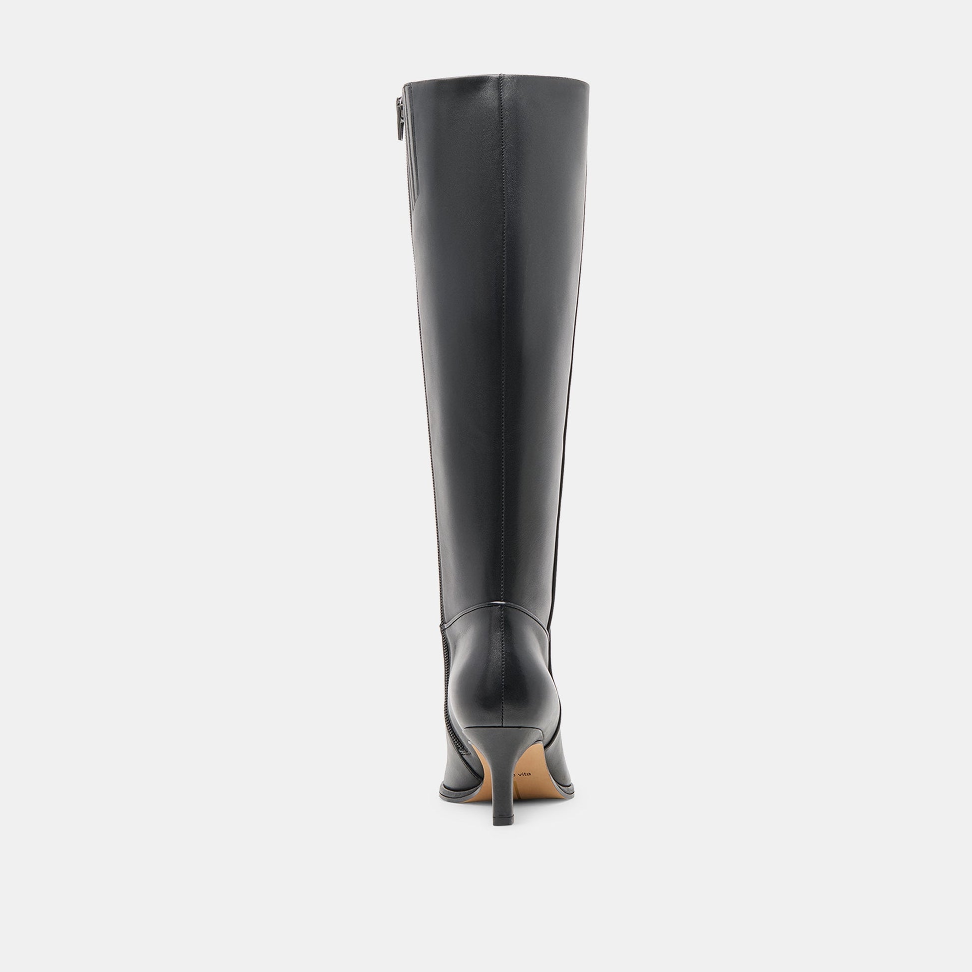 Aldy Black Leather Boots