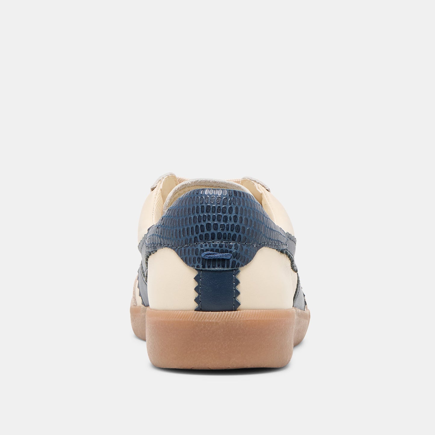 Merit White Navy Leather Sneakers