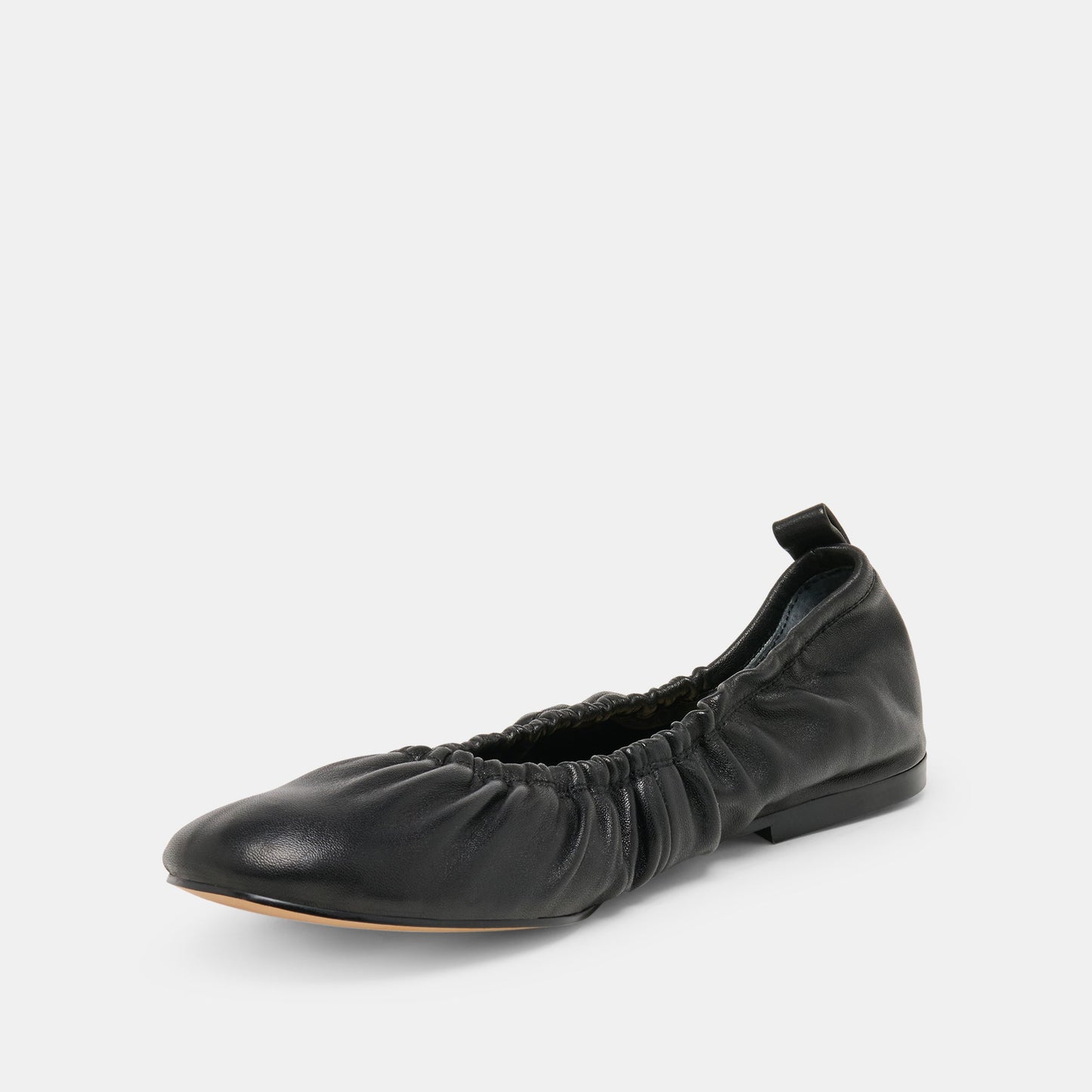 Conrad Black Leather Ballet Flats