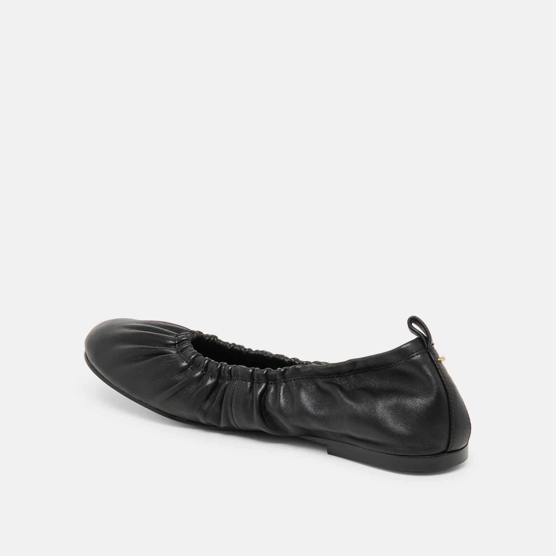 Conrad Black Leather Ballet Flats