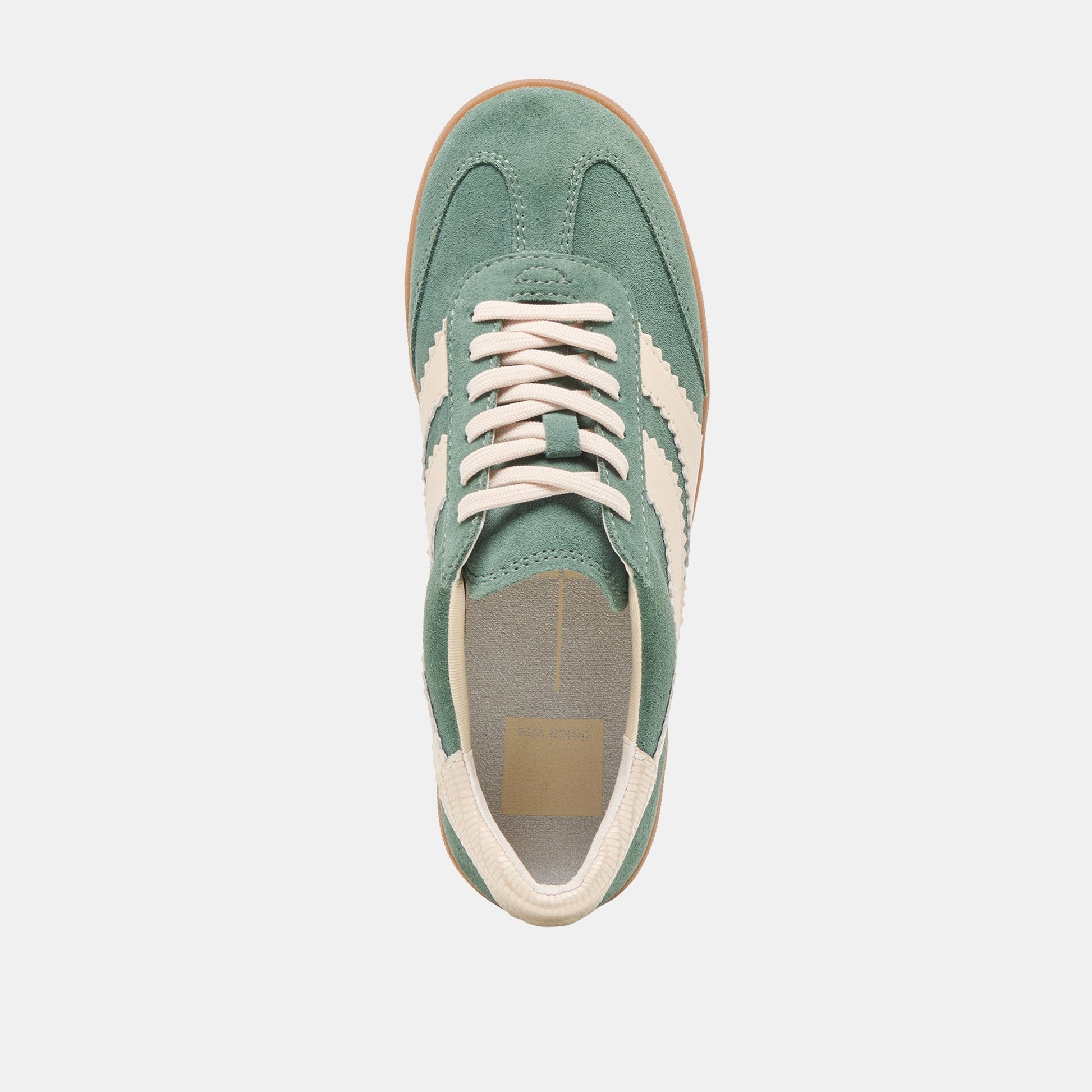 Merit Dk Green Suede Sneakers