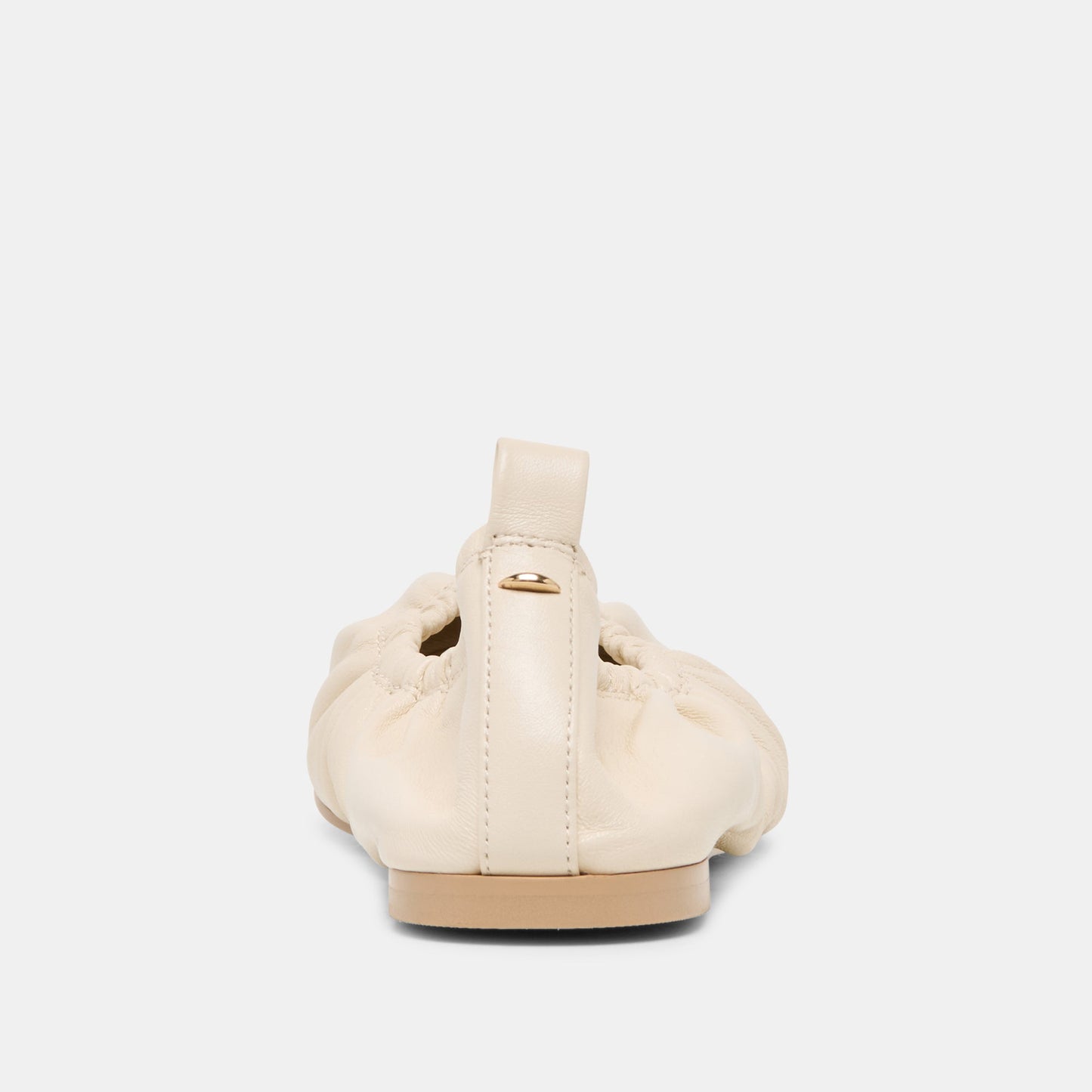 Conrad Bone Leather Ballet Flats