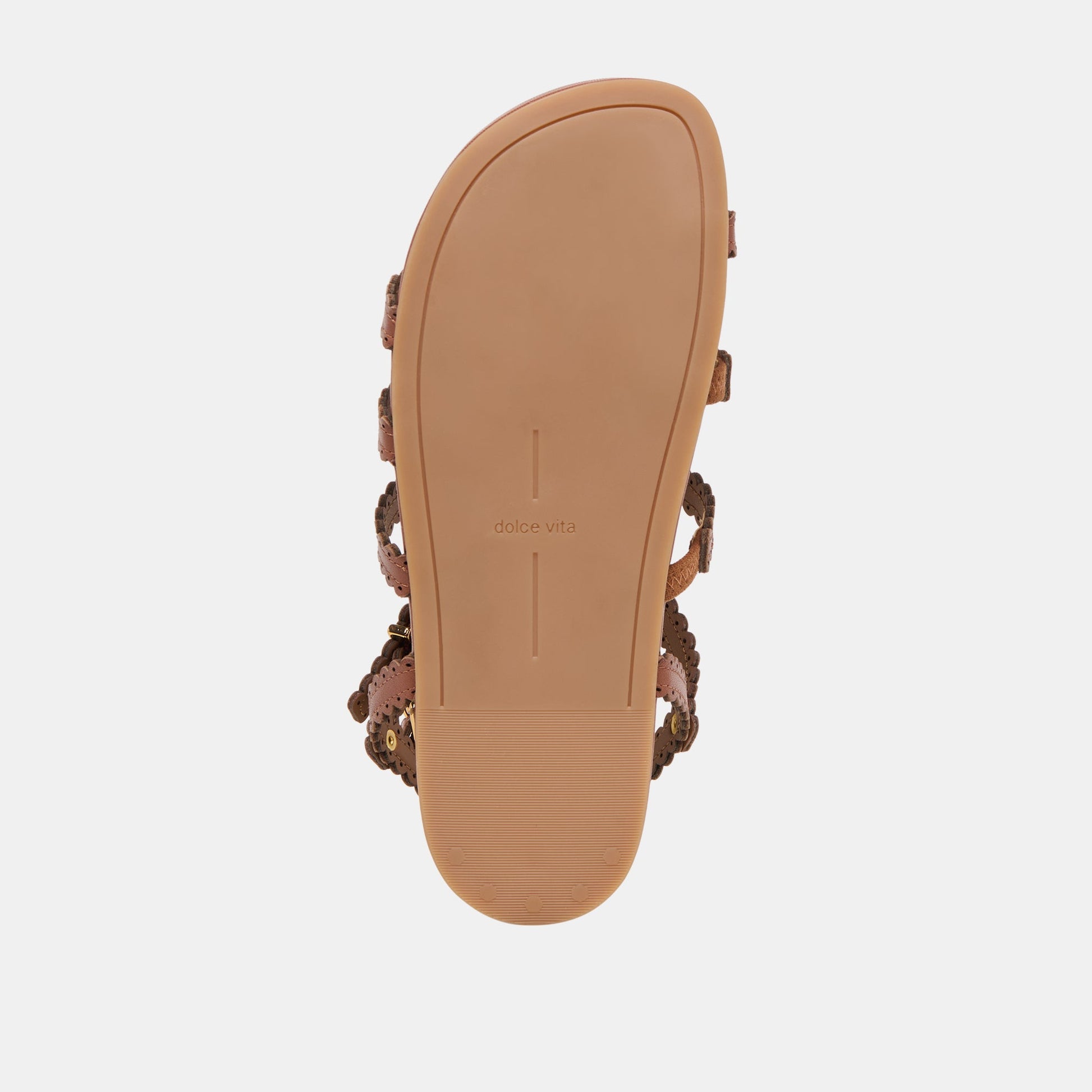 Susana Cognac Leather Sandals