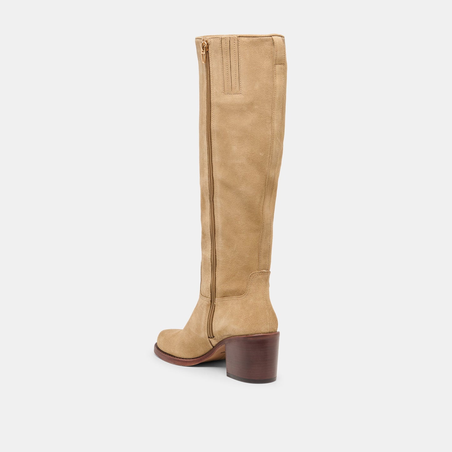 Lucyle Dk Taupe Suede Boots