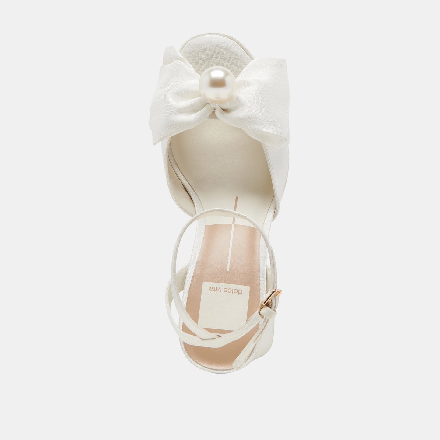 PATTON HEELS IVORY SATIN
 – Dolce Vita