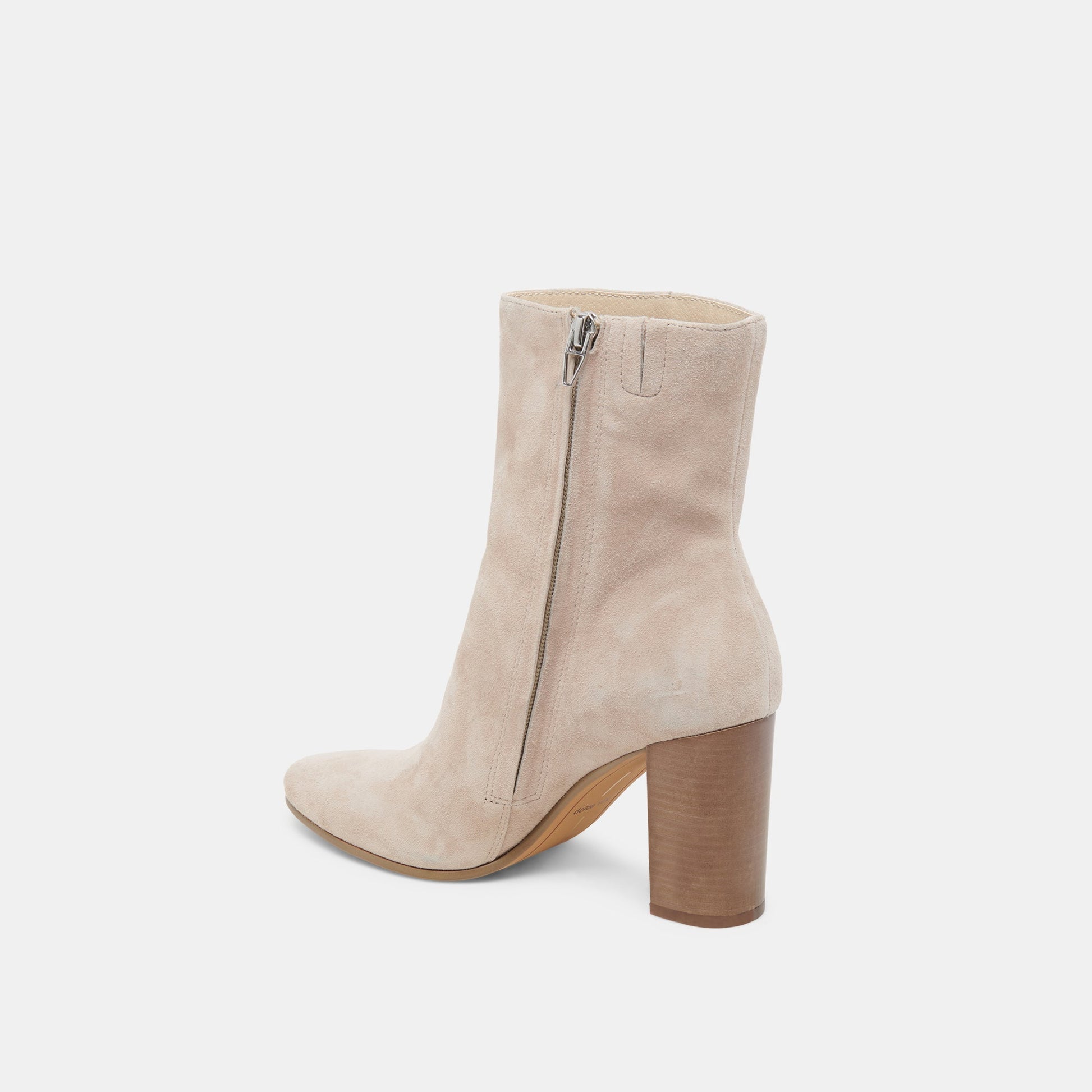 SUZY BOOTIES TAUPE SUEDE
 – Dolce Vita