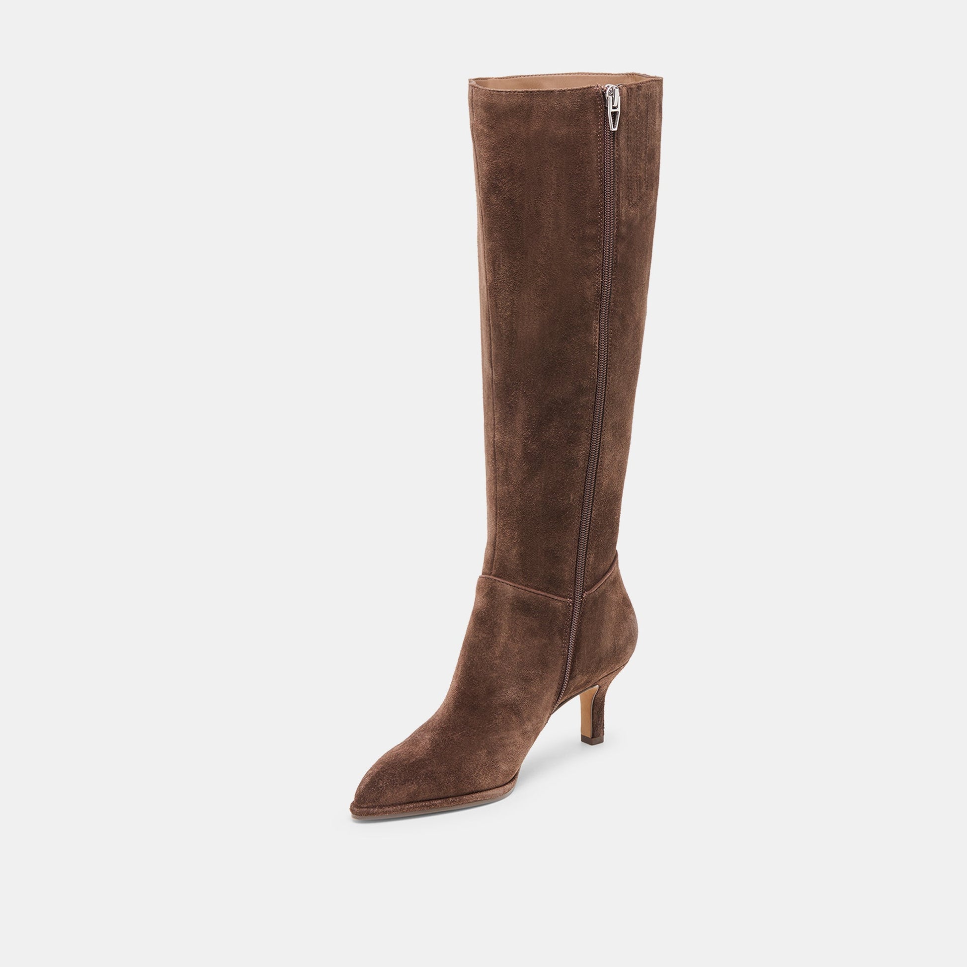 Aldy Dk Brown Suede Boots