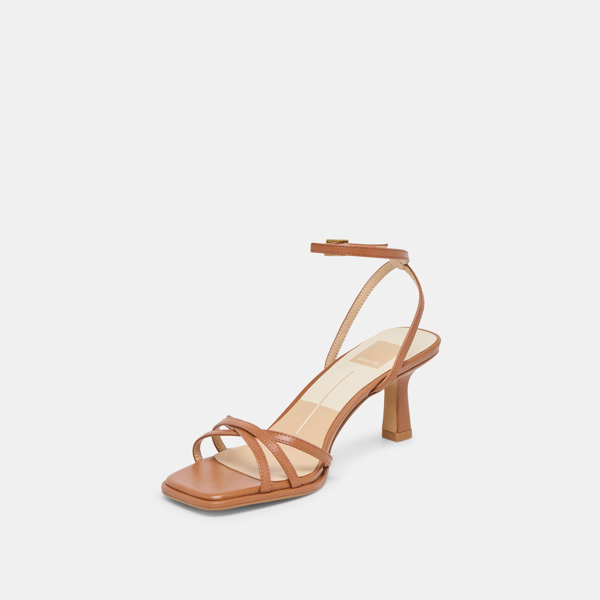 Manji Saddle Leather Heels