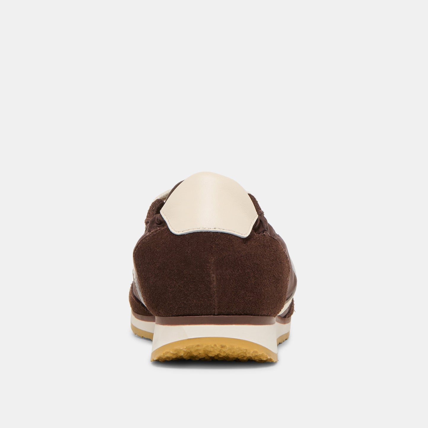 Sariya Dk Brown Nylon Sneakers