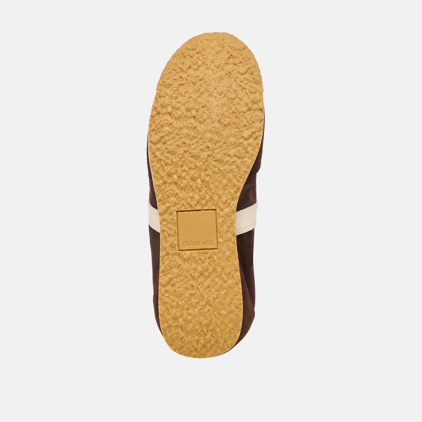 Sariya Dk Brown Nylon Sneakers