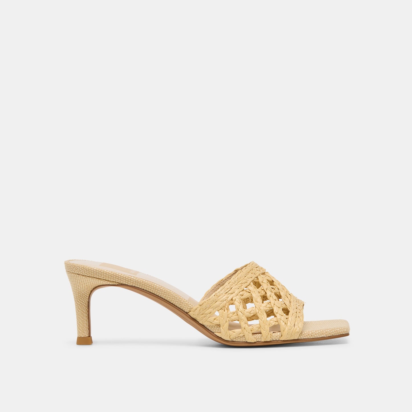 Bowen Lt Natural Raffia Heels