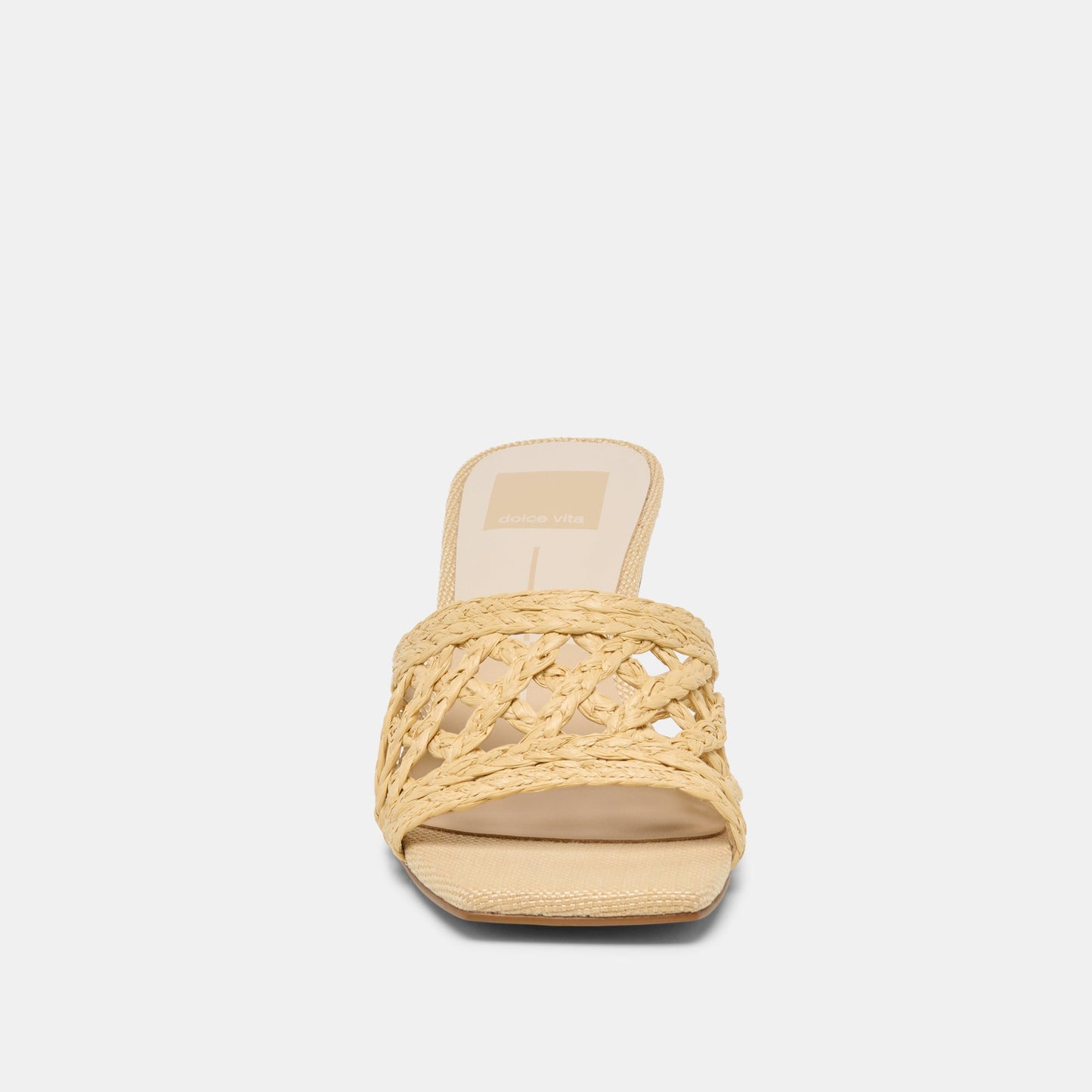 Bowen Lt Natural Raffia Heels