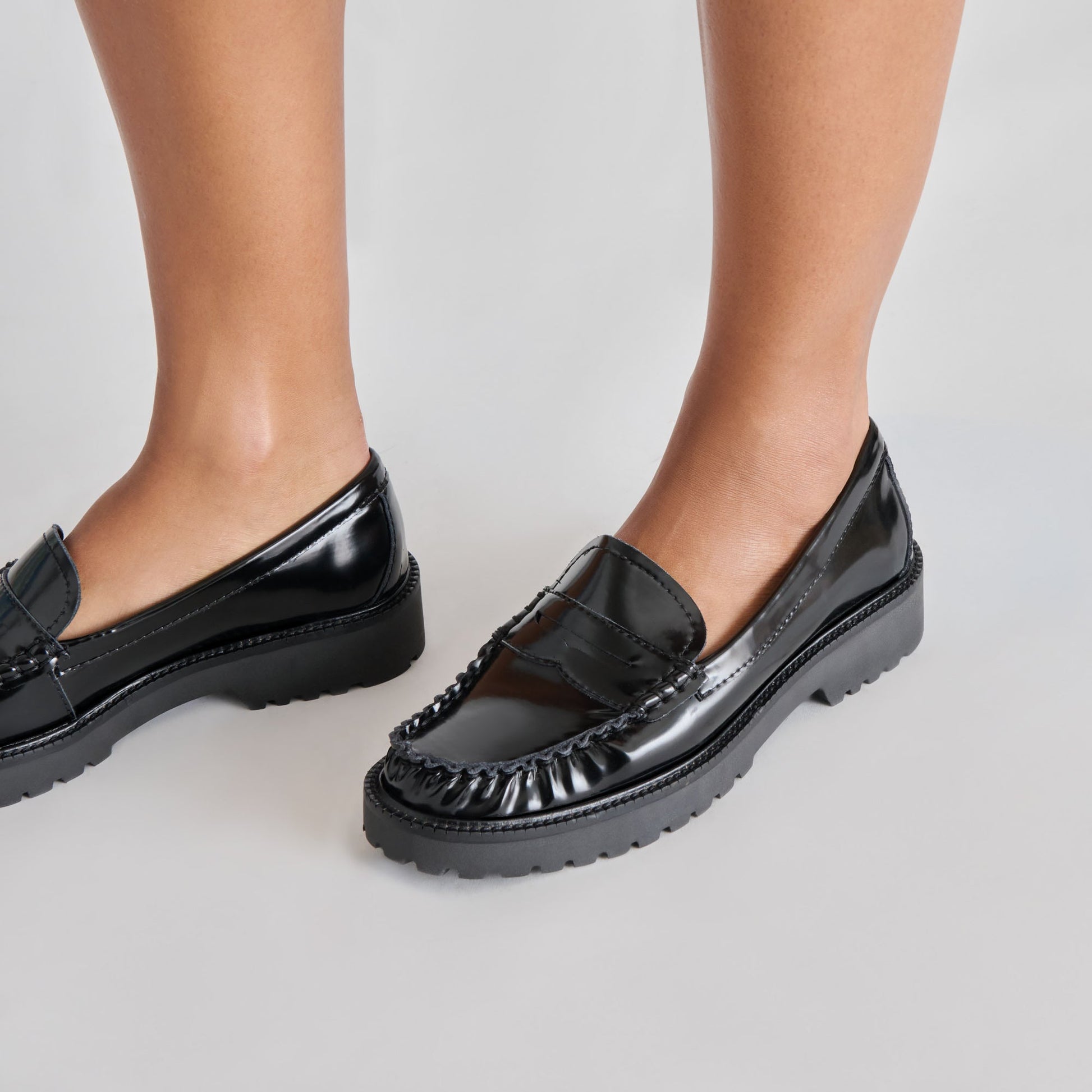 Merek Midnight Boxleather Loafers