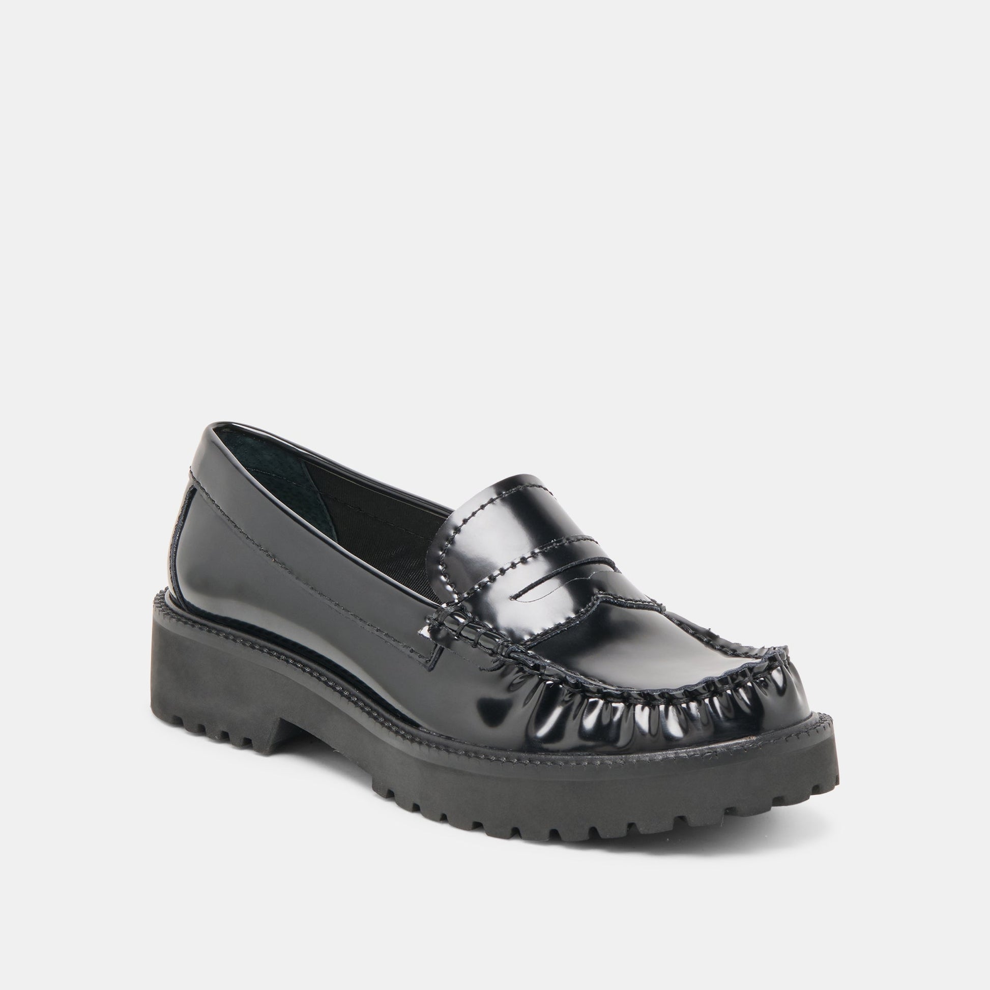 Merek Midnight Boxleather Loafers