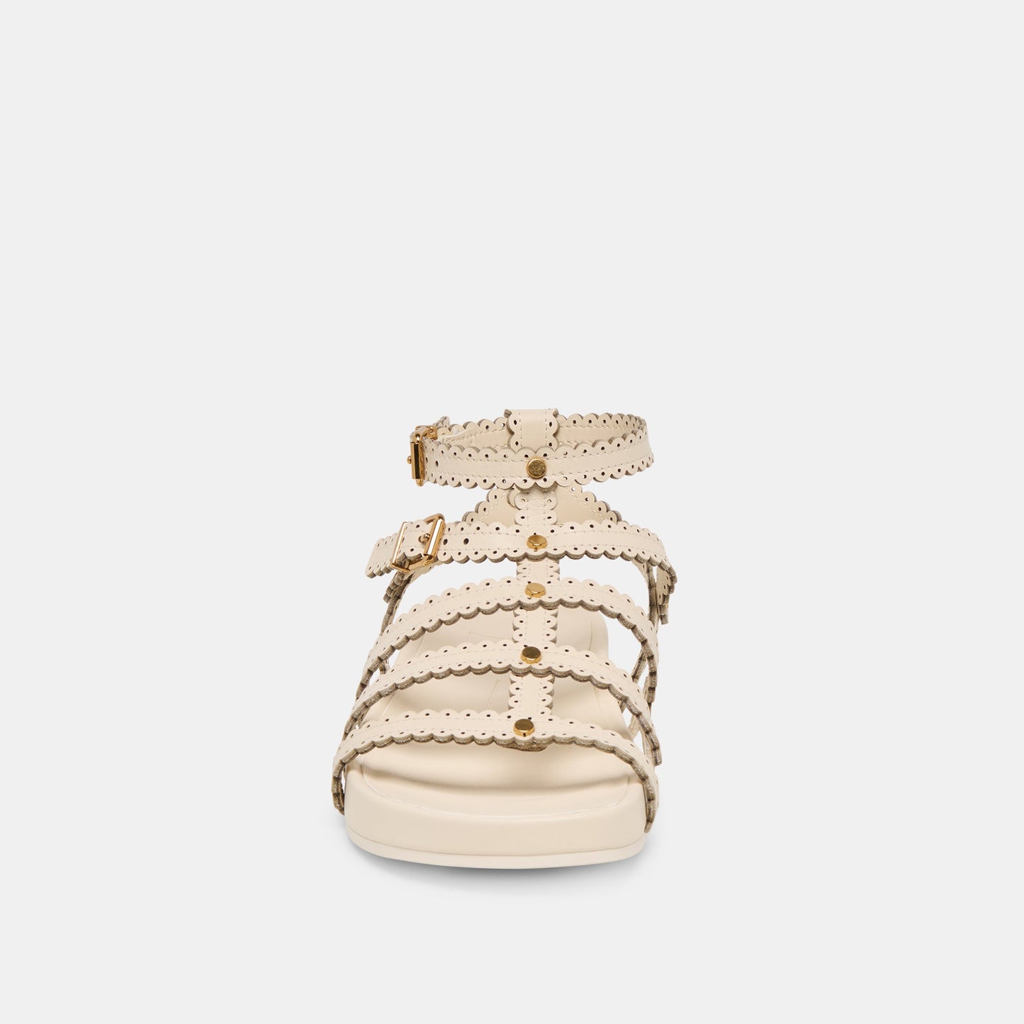 Susana Creme Leather Sandals