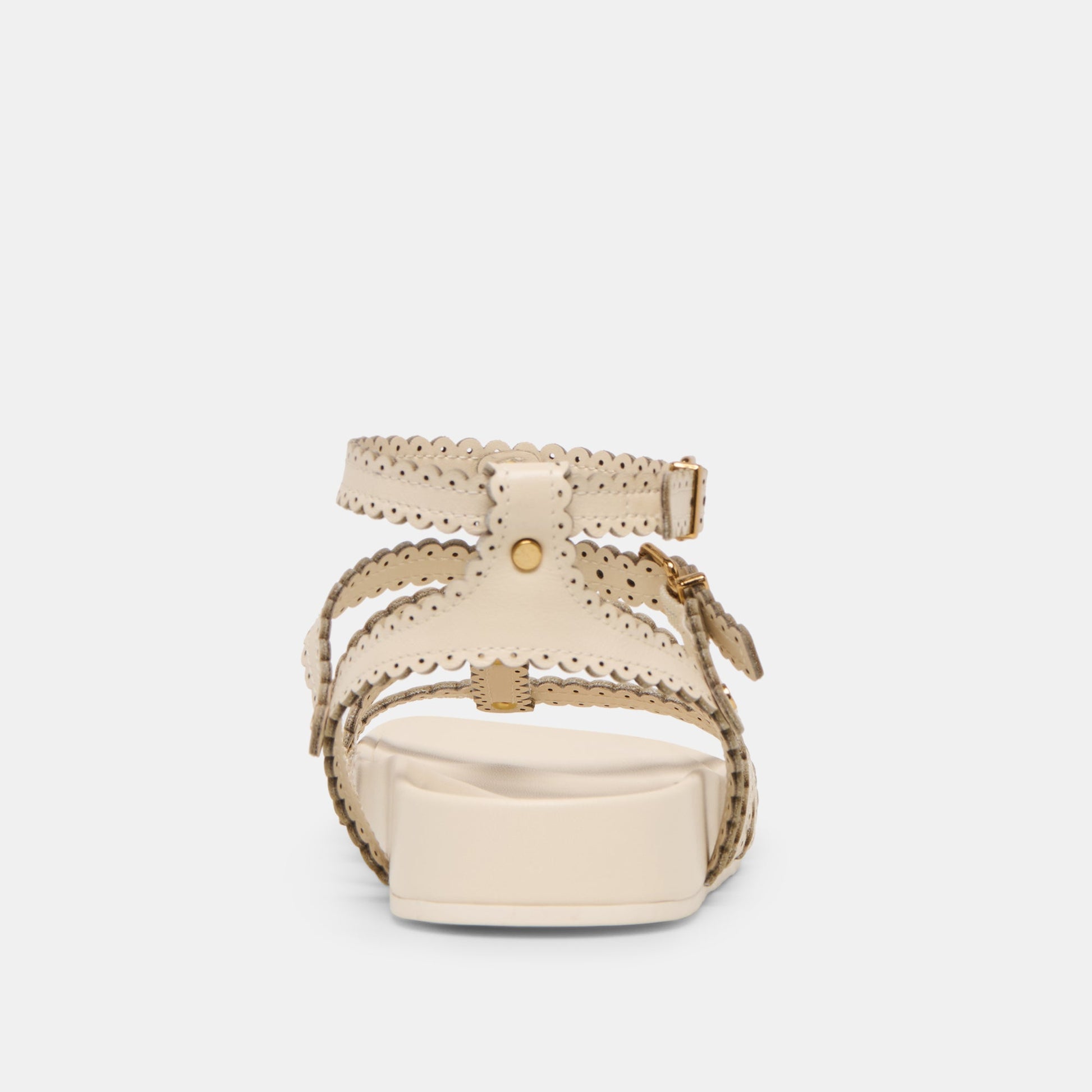 Susana Creme Leather Sandals