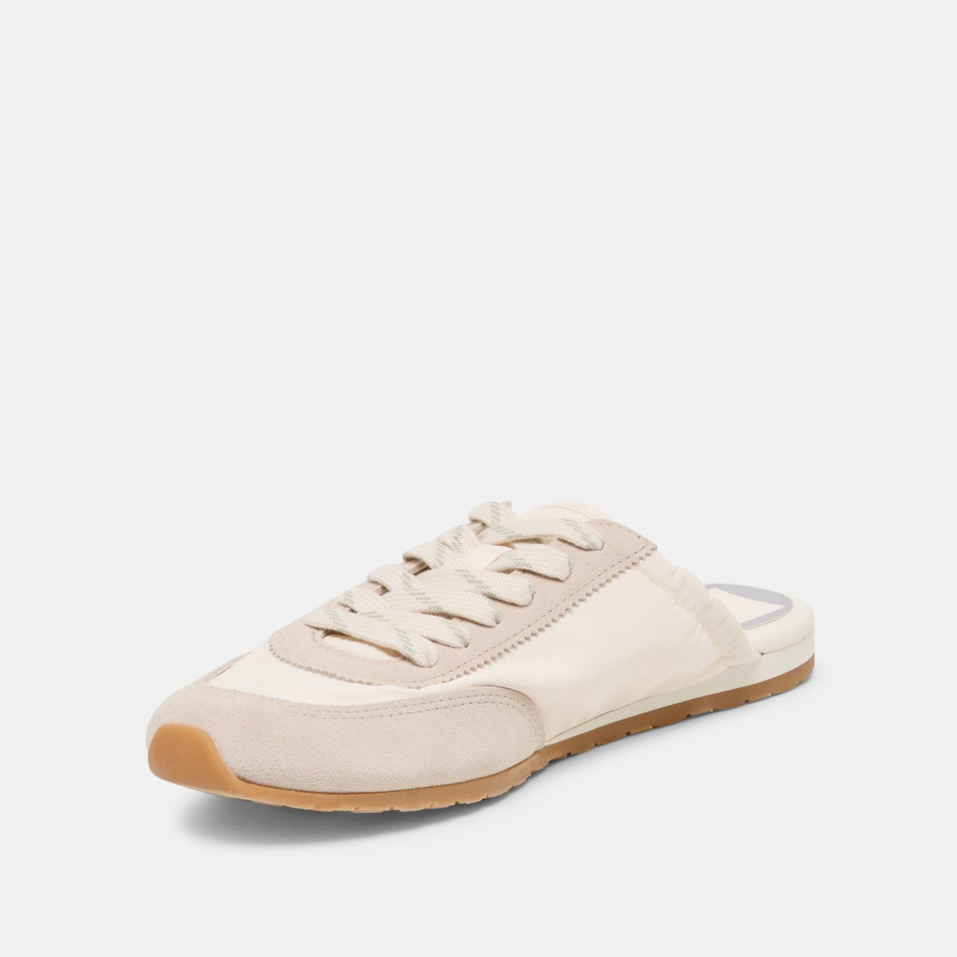 Daris White Nylon Sneakers