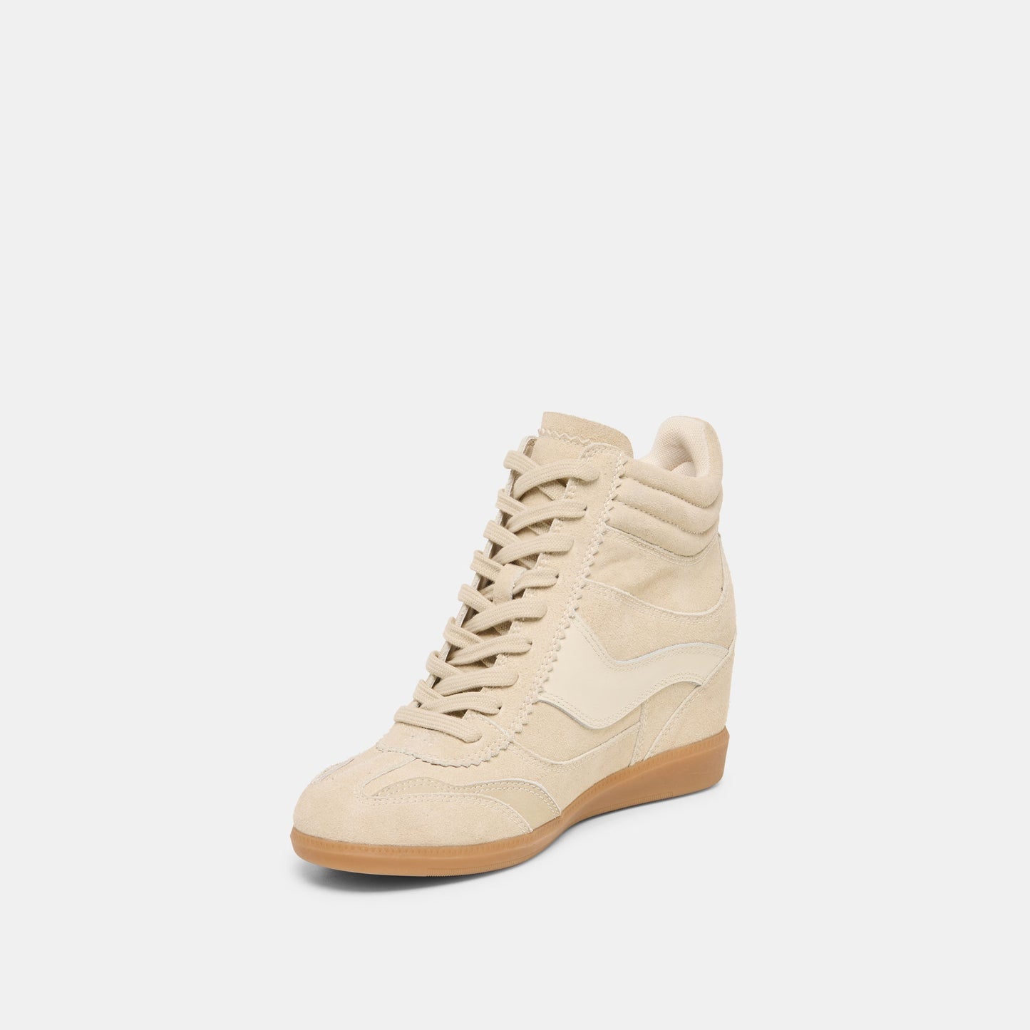 Issac Oatmeal Suede Sneakers