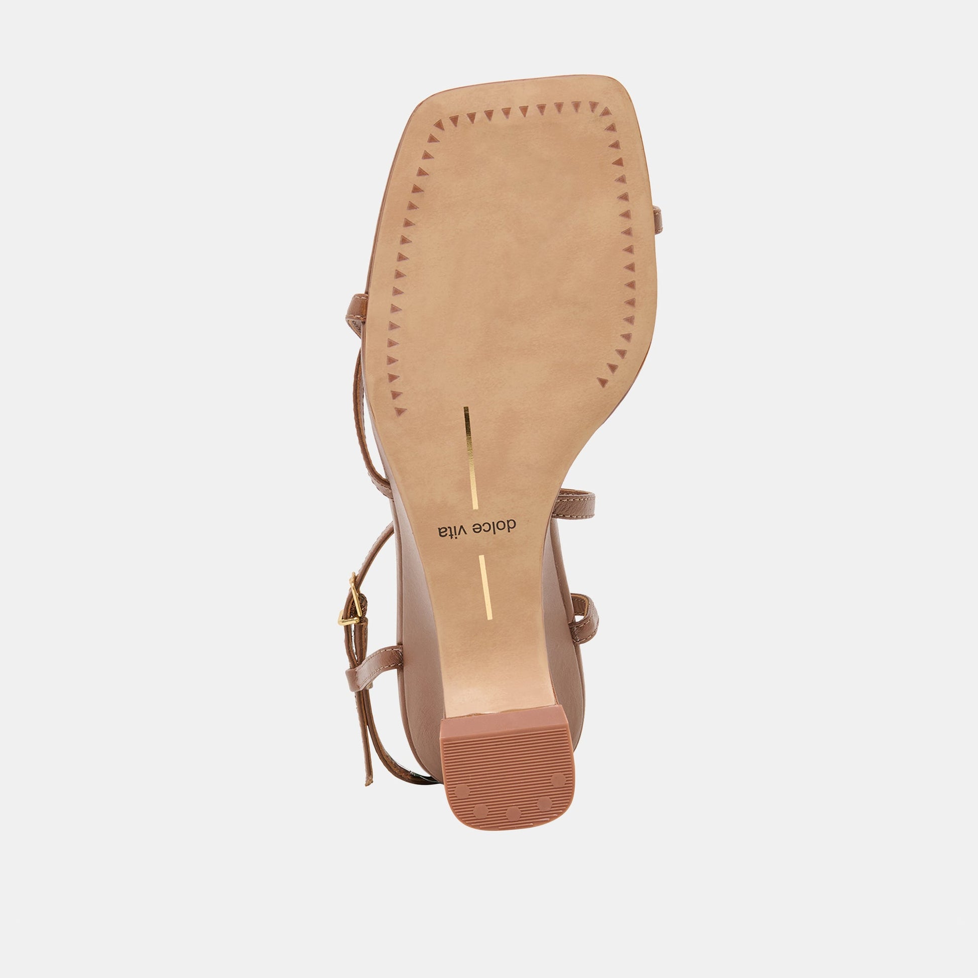 Aylee Cognac Leather Wedges