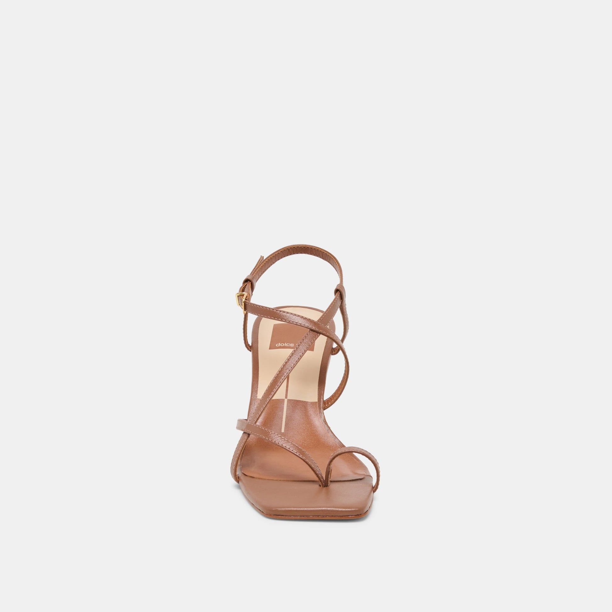 Aylee Cognac Leather Wedges