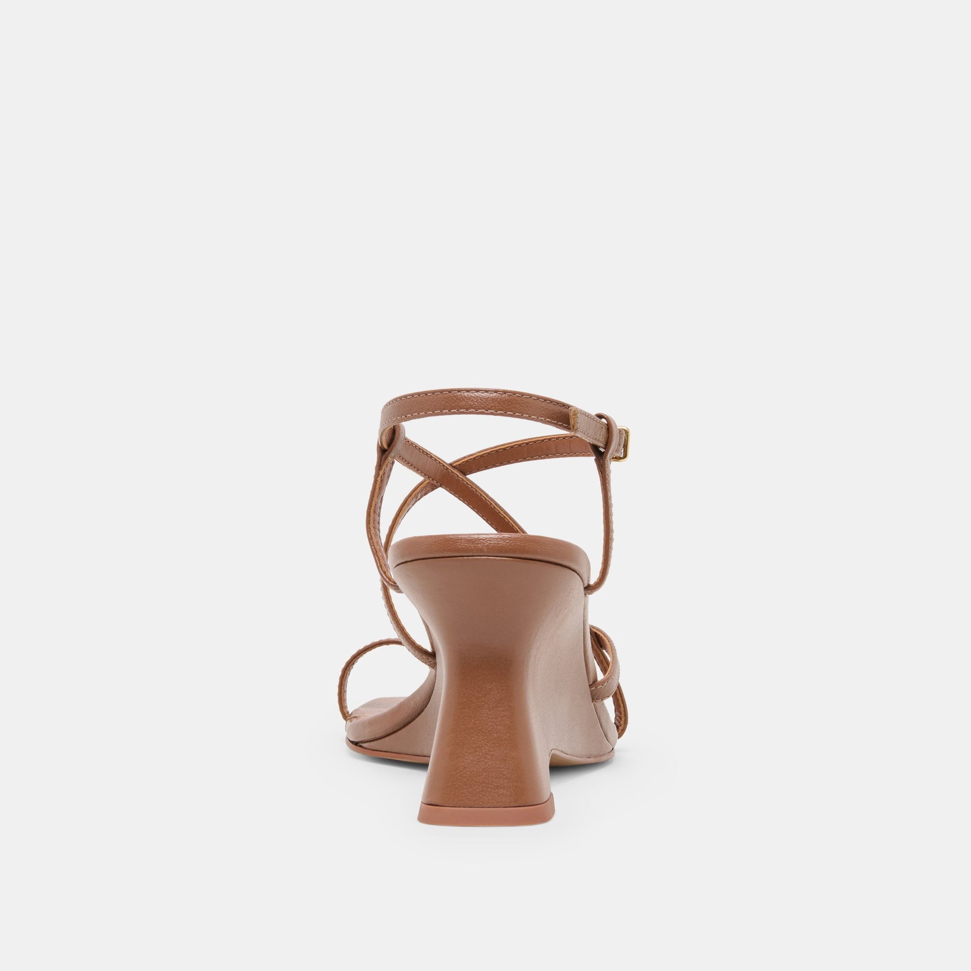 Aylee Cognac Leather Wedges