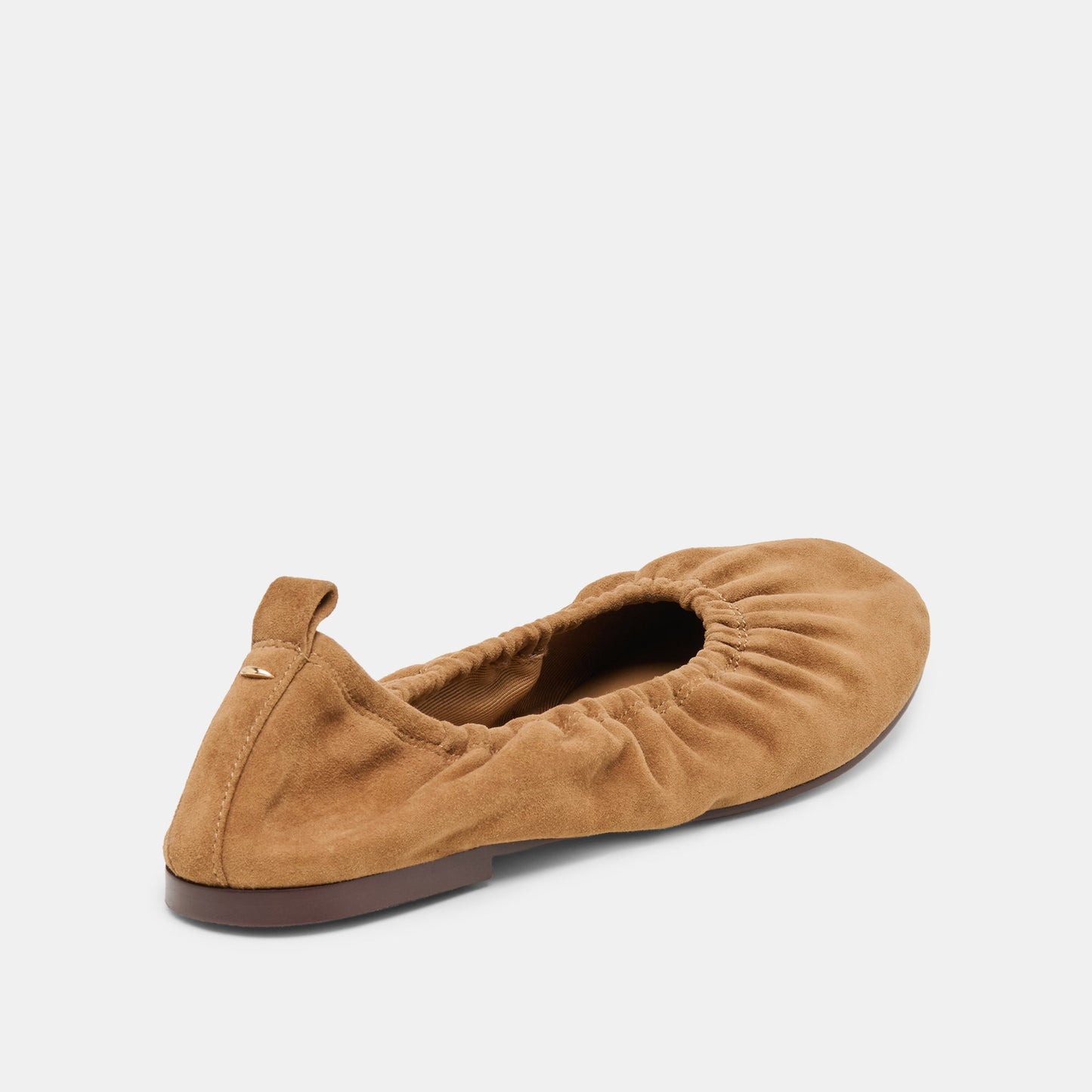 Conrad Lt Brown Suede Ballet Flats