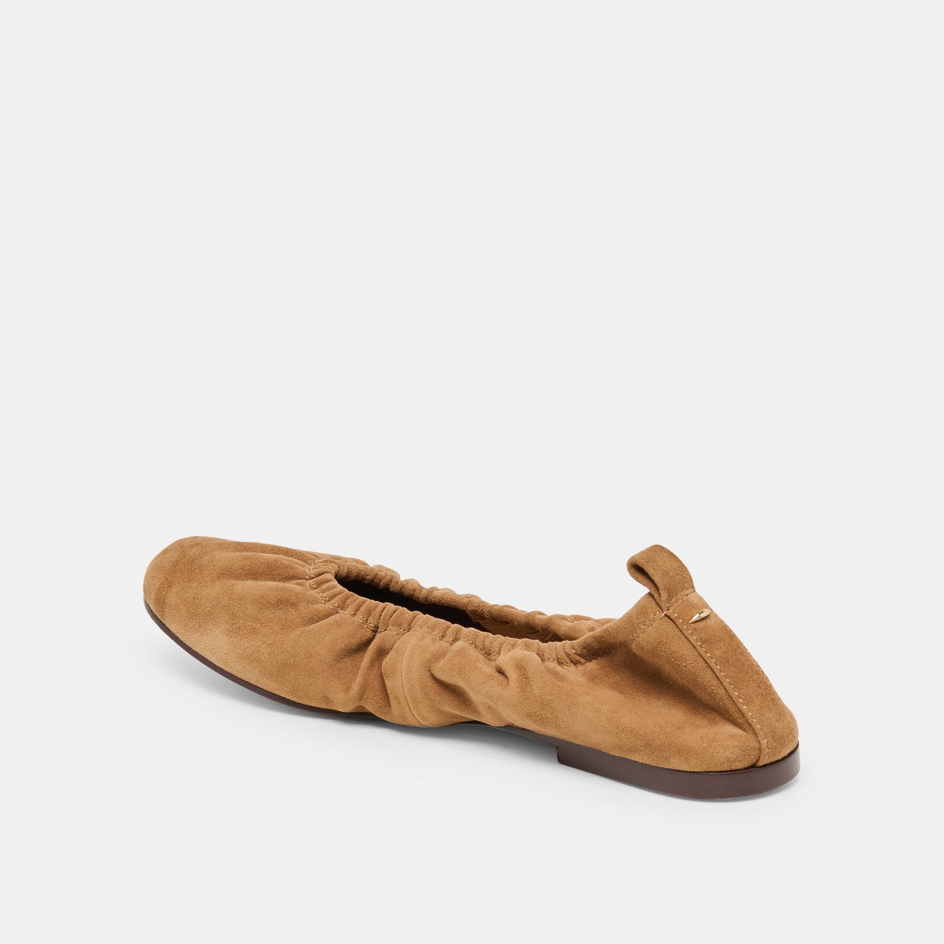 Conrad Lt Brown Suede Ballet Flats