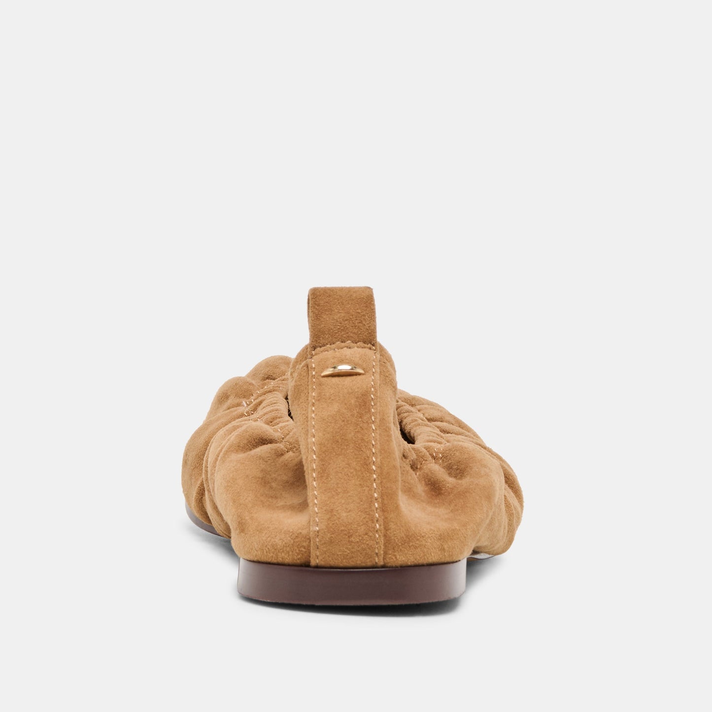 Conrad Lt Brown Suede Ballet Flats