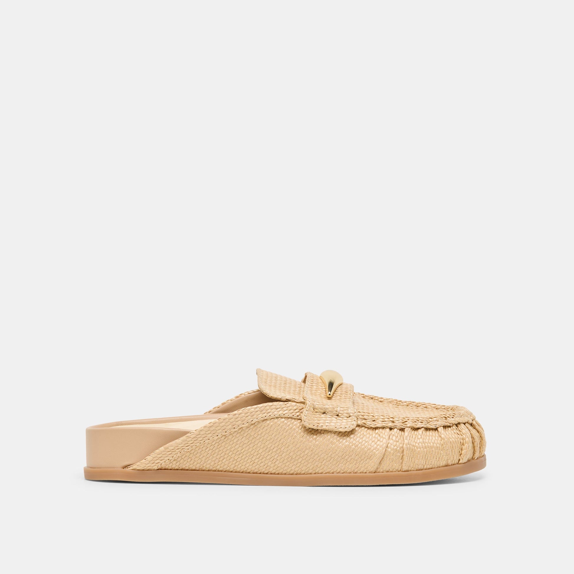 Jodero Lt Natural Raffia Flats