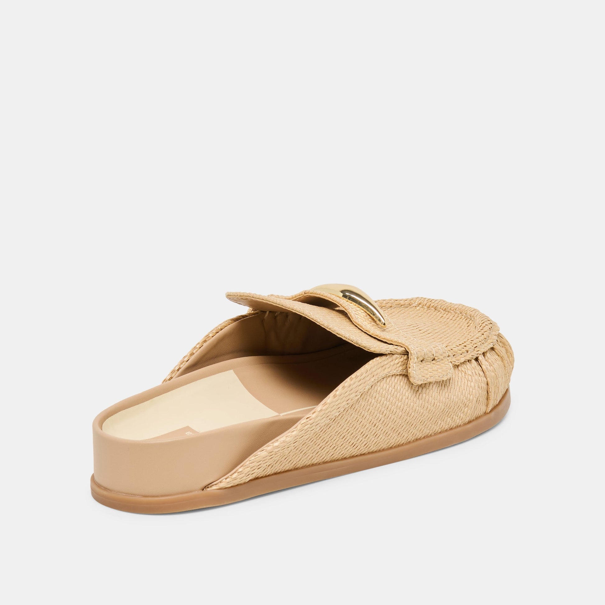 Jodero Lt Natural Raffia Flats