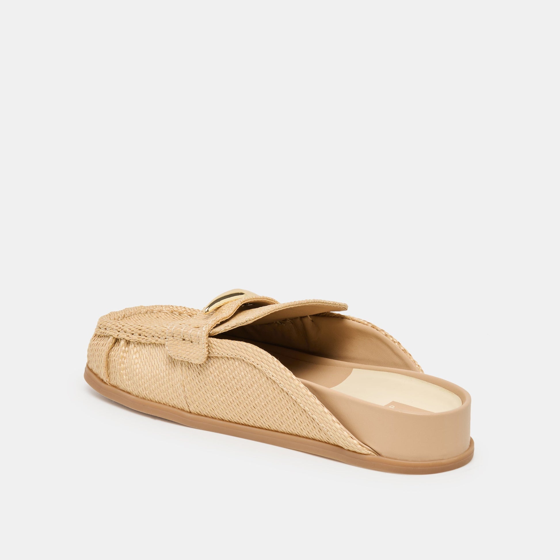 Jodero Lt Natural Raffia Flats