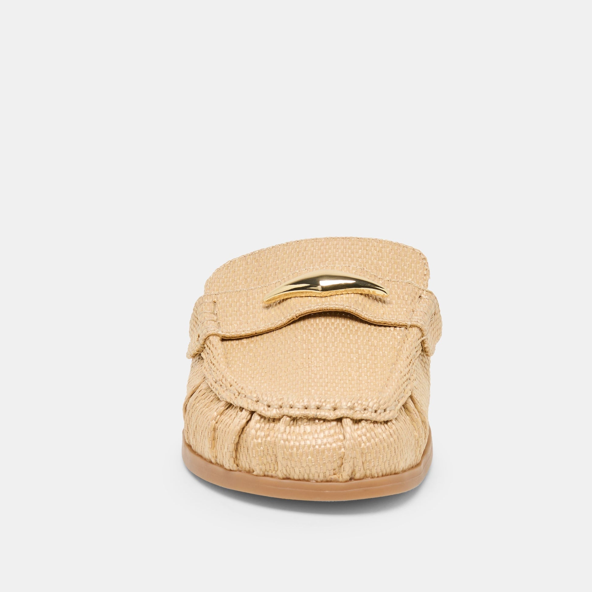 Jodero Lt Natural Raffia Flats