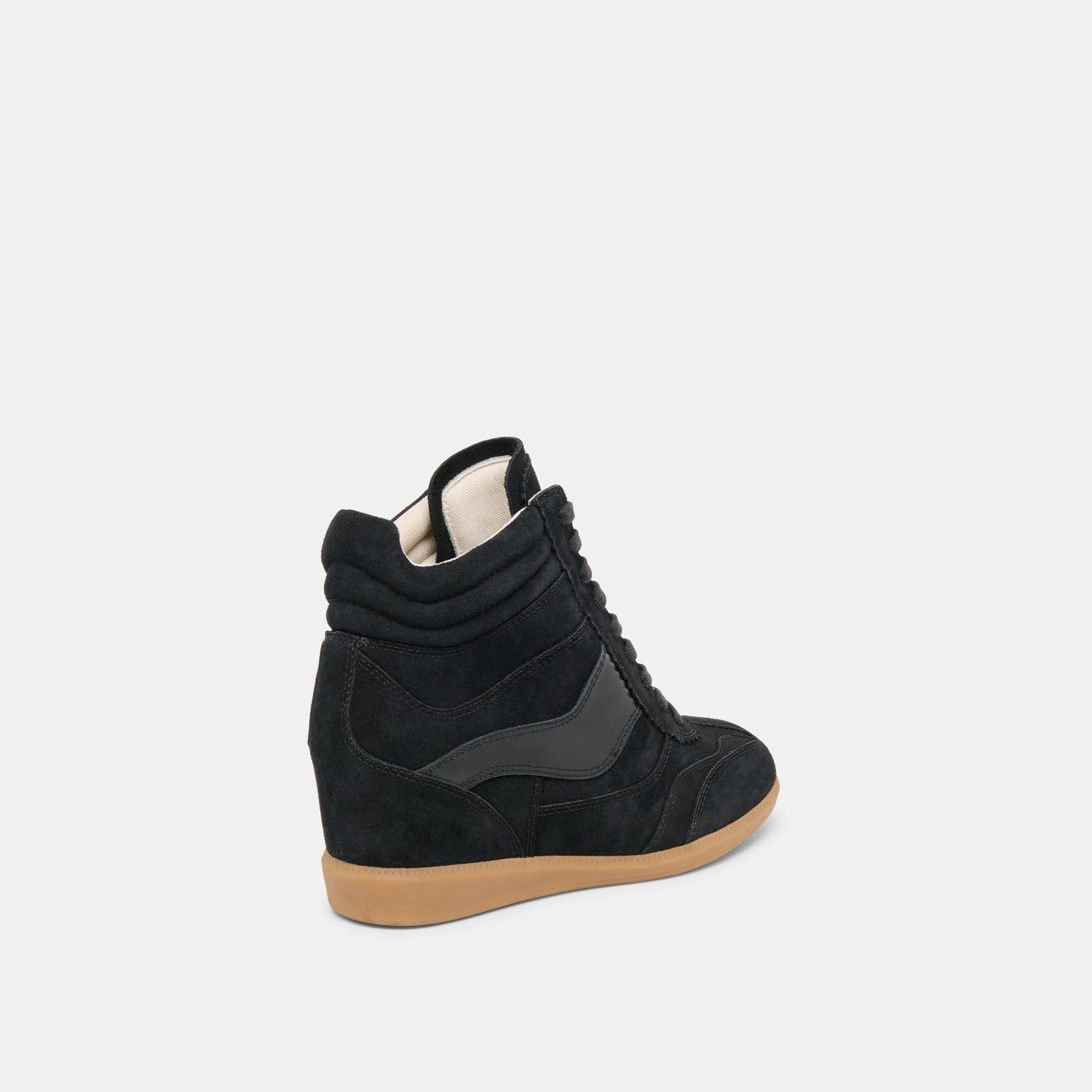 Issac Onyx Suede Sneakers